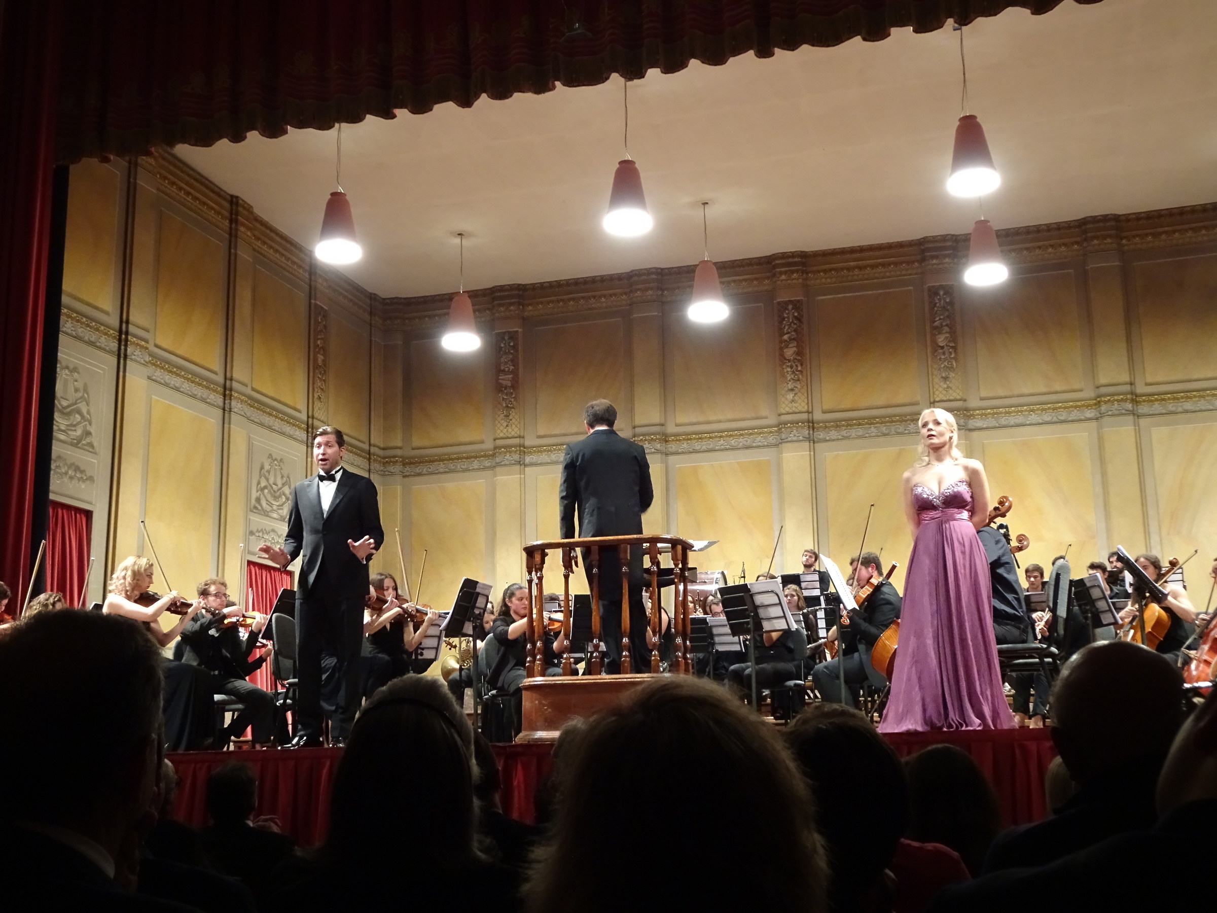 Put an evening at work