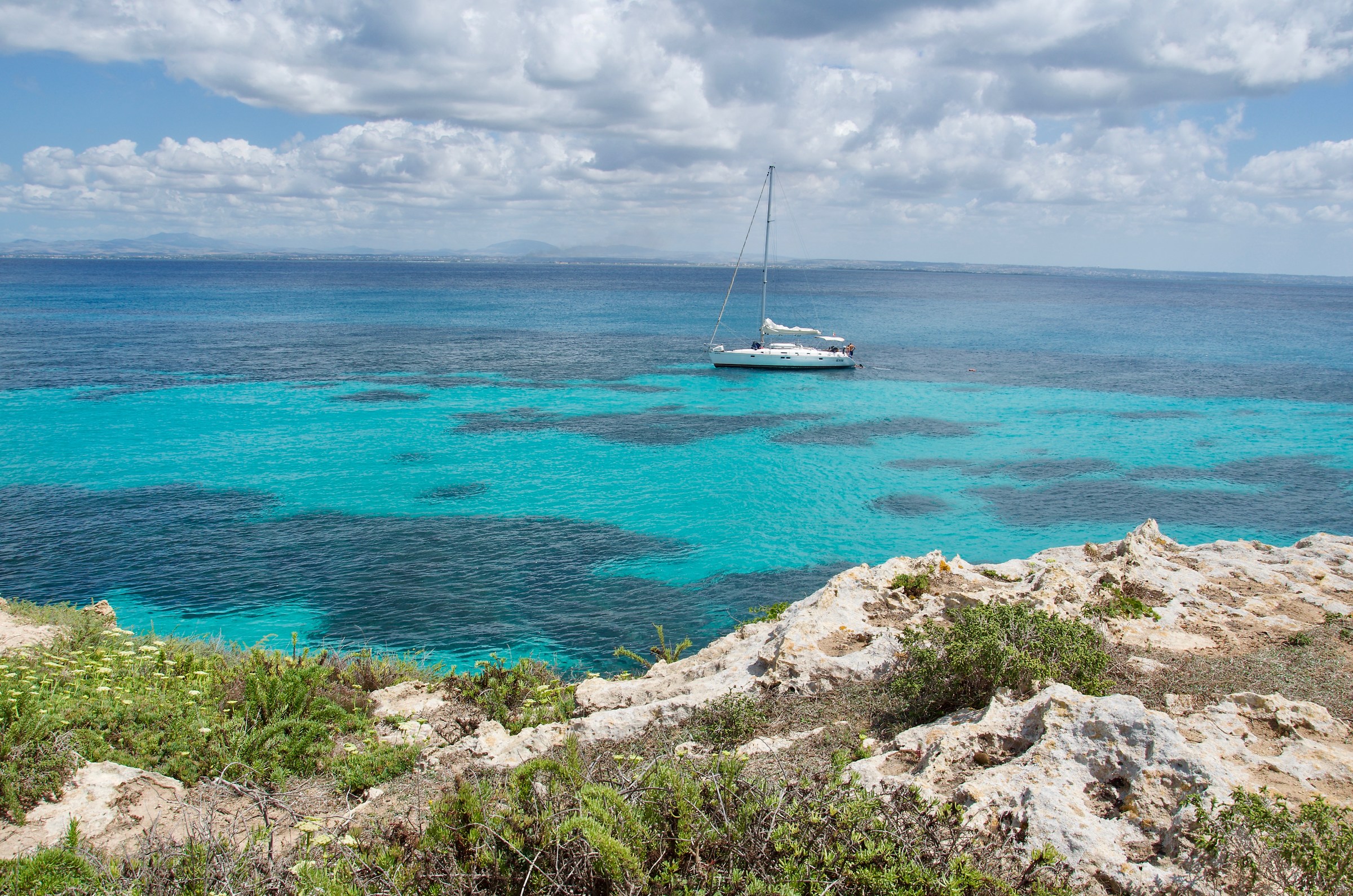 Panorama in Favignana