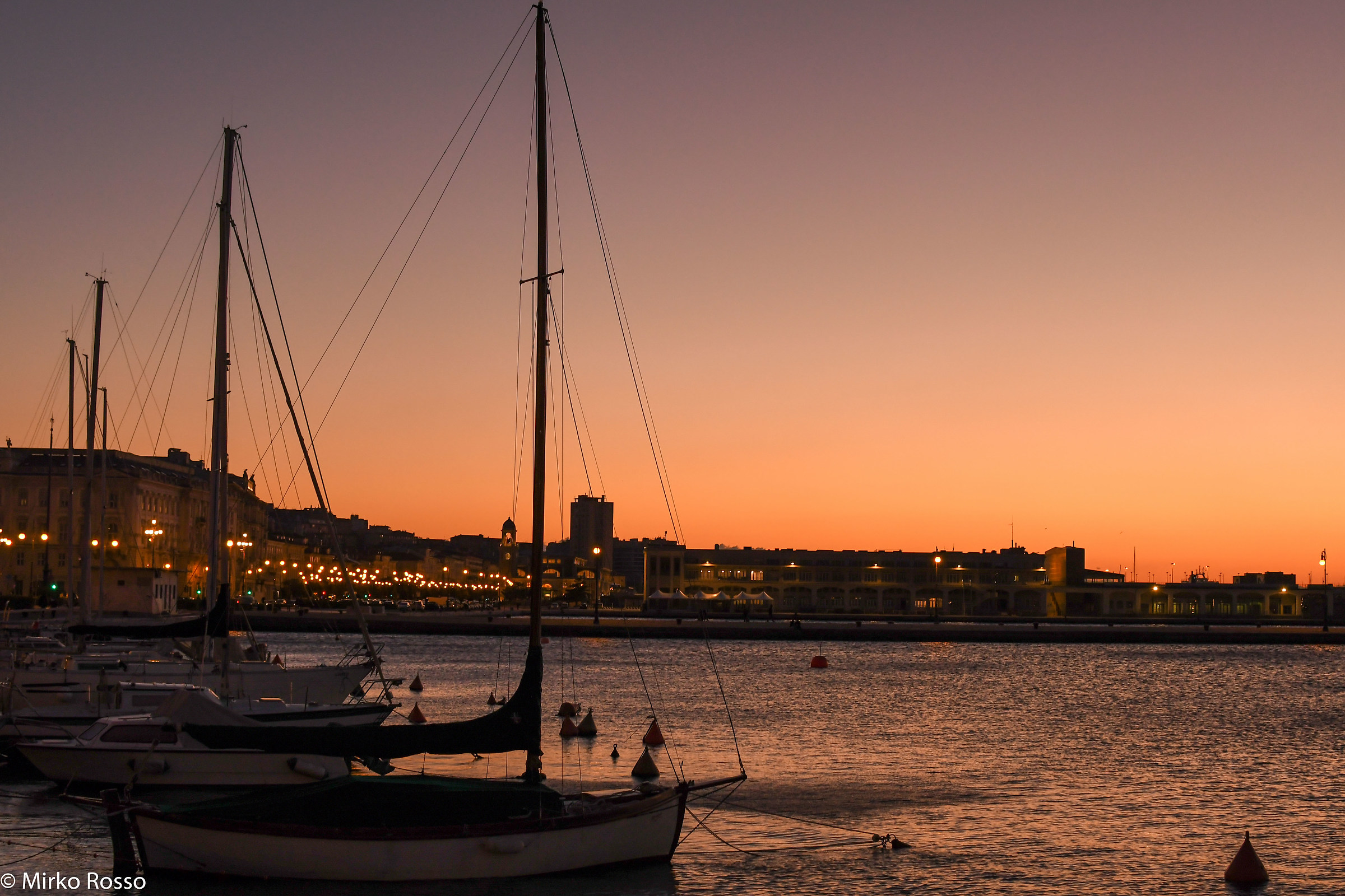 Tramonto Trieste