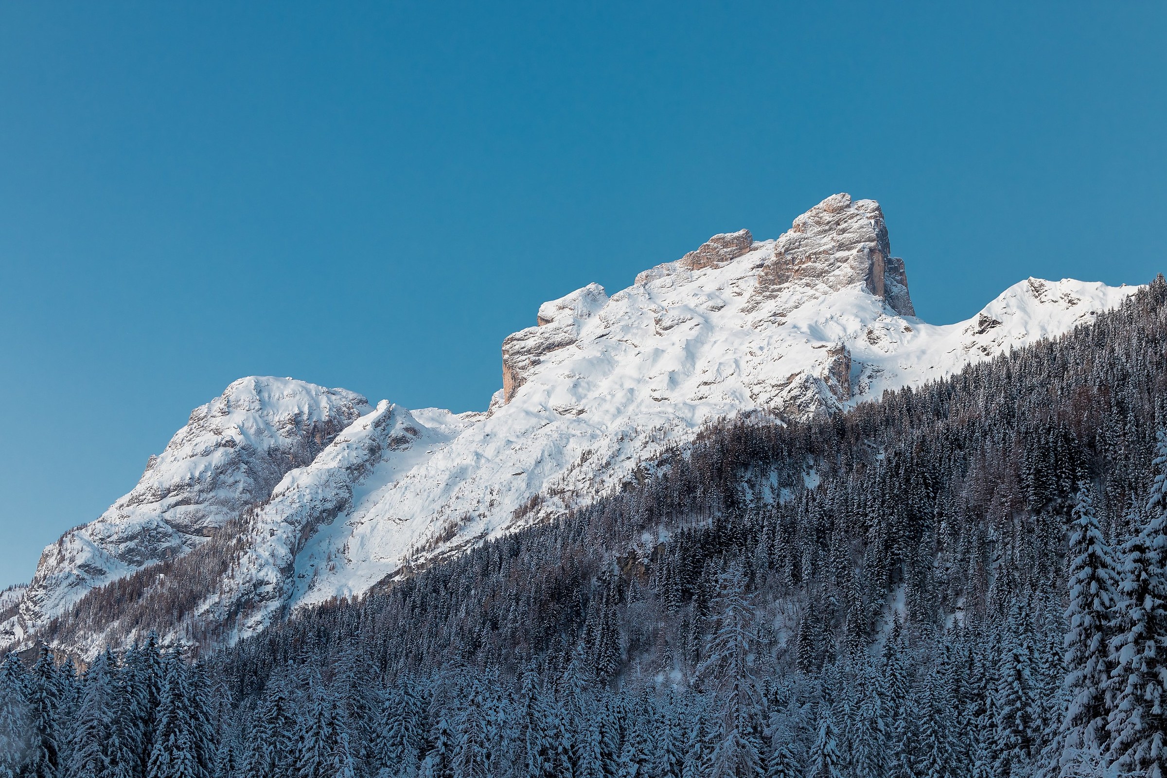 Ora blu al mattino con -10°