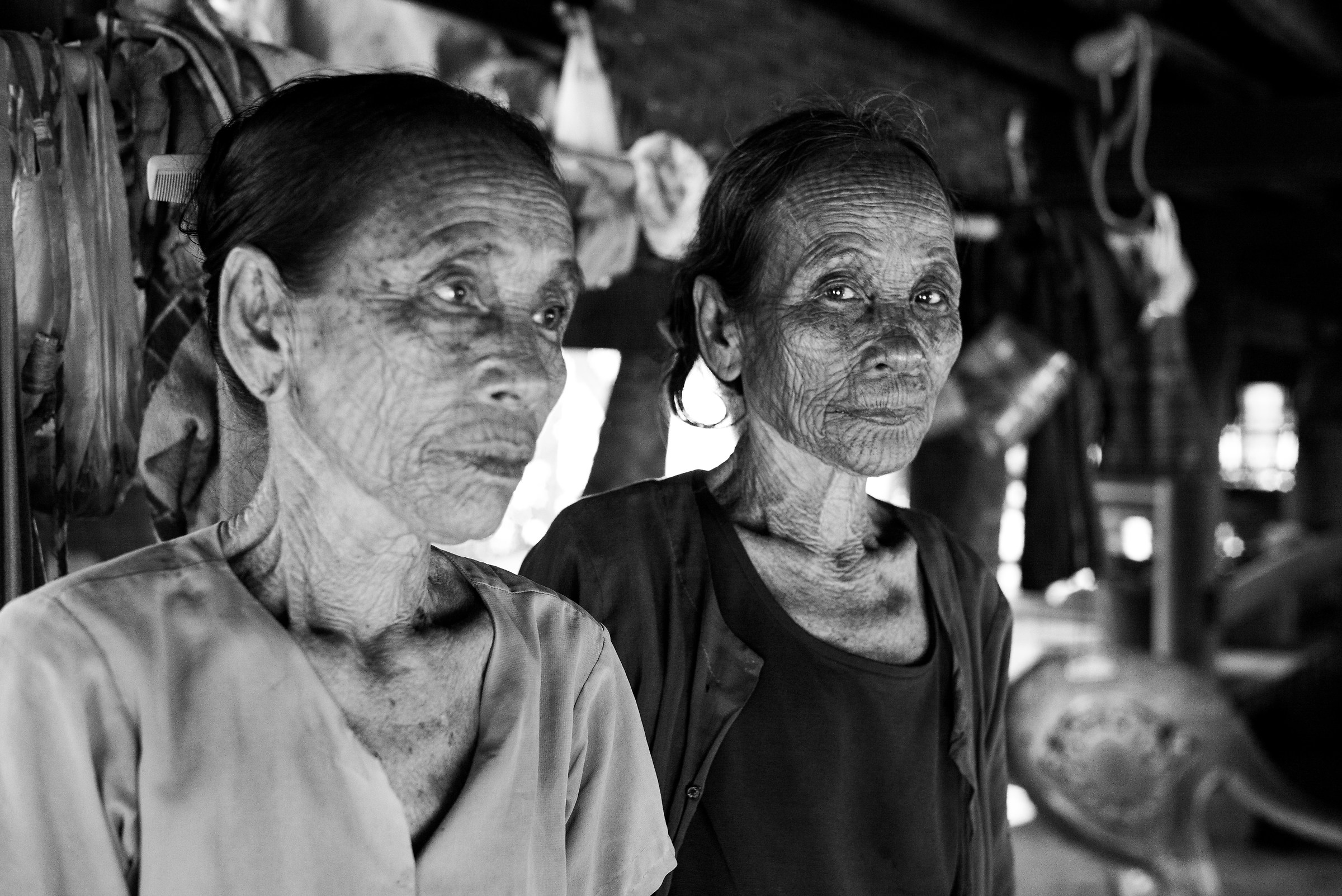 Chin (Myanmar), the last women with a tattooed face