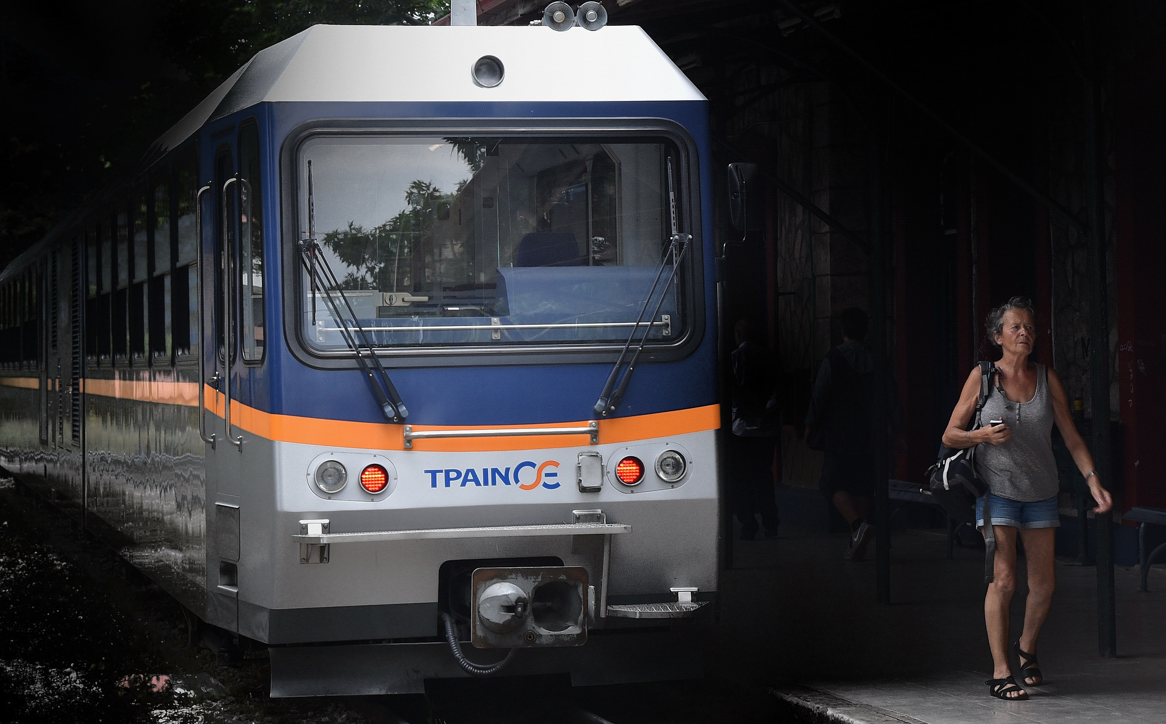 Kalavrita : arrivo in stazione