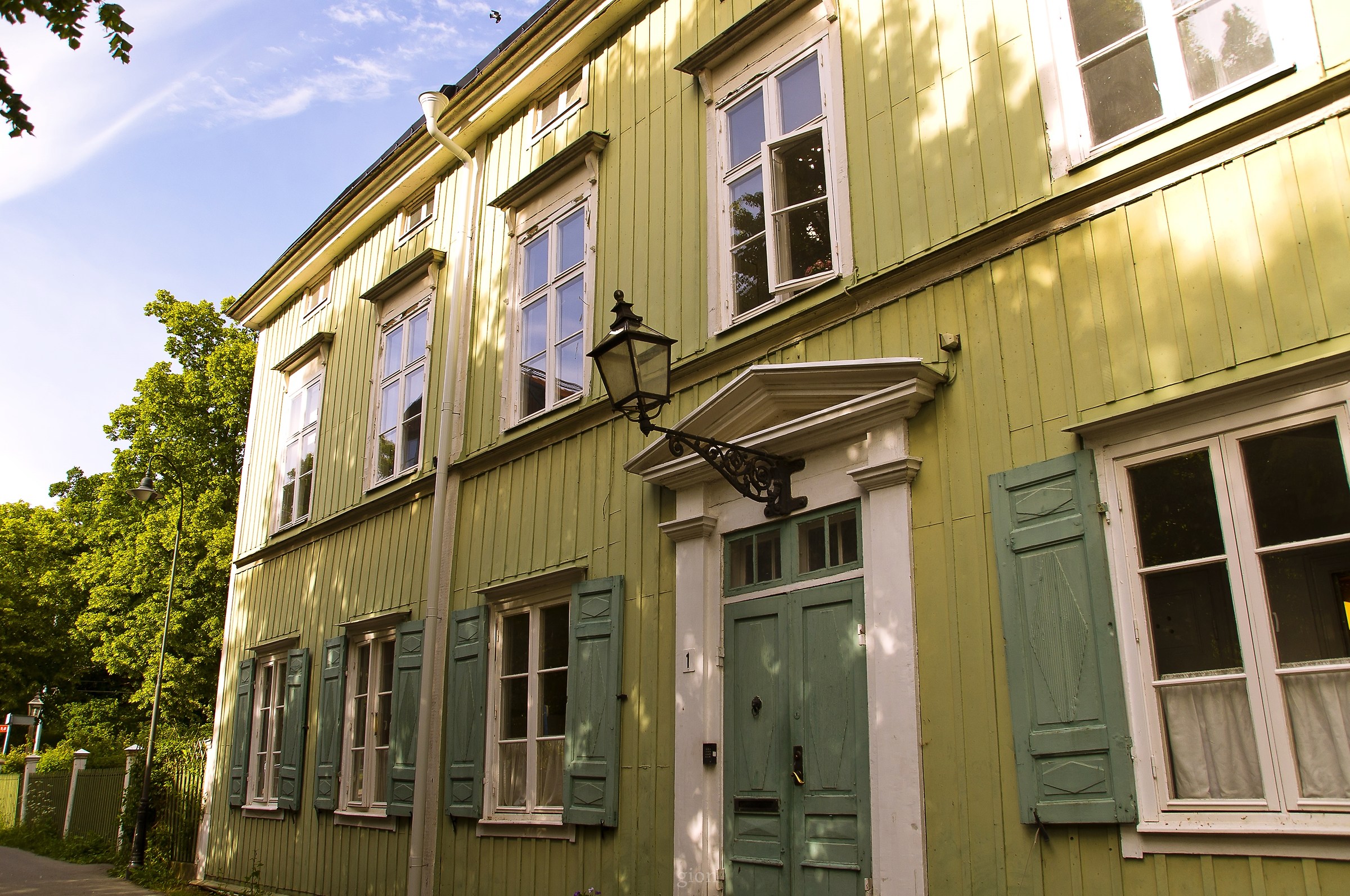 Vecchia casa scandinava