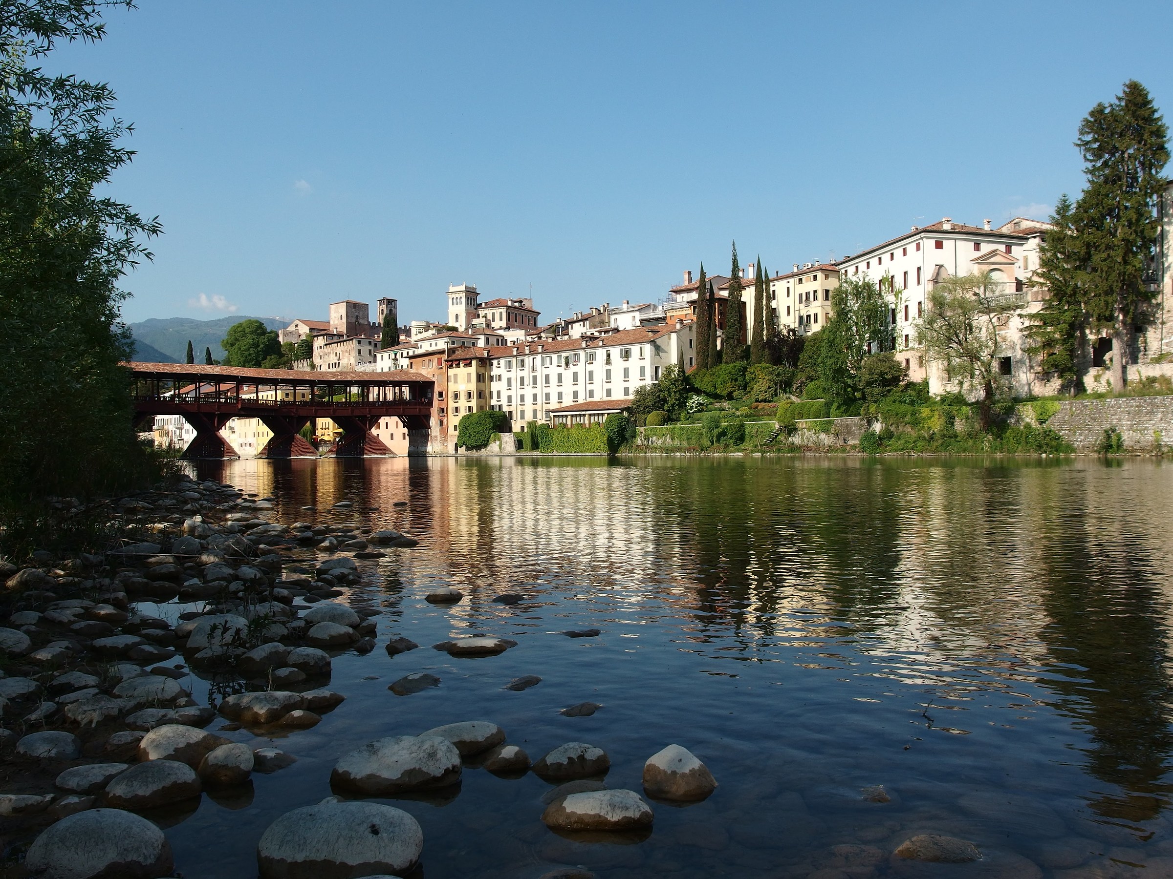 Ponte degli Alpini e il Brenta