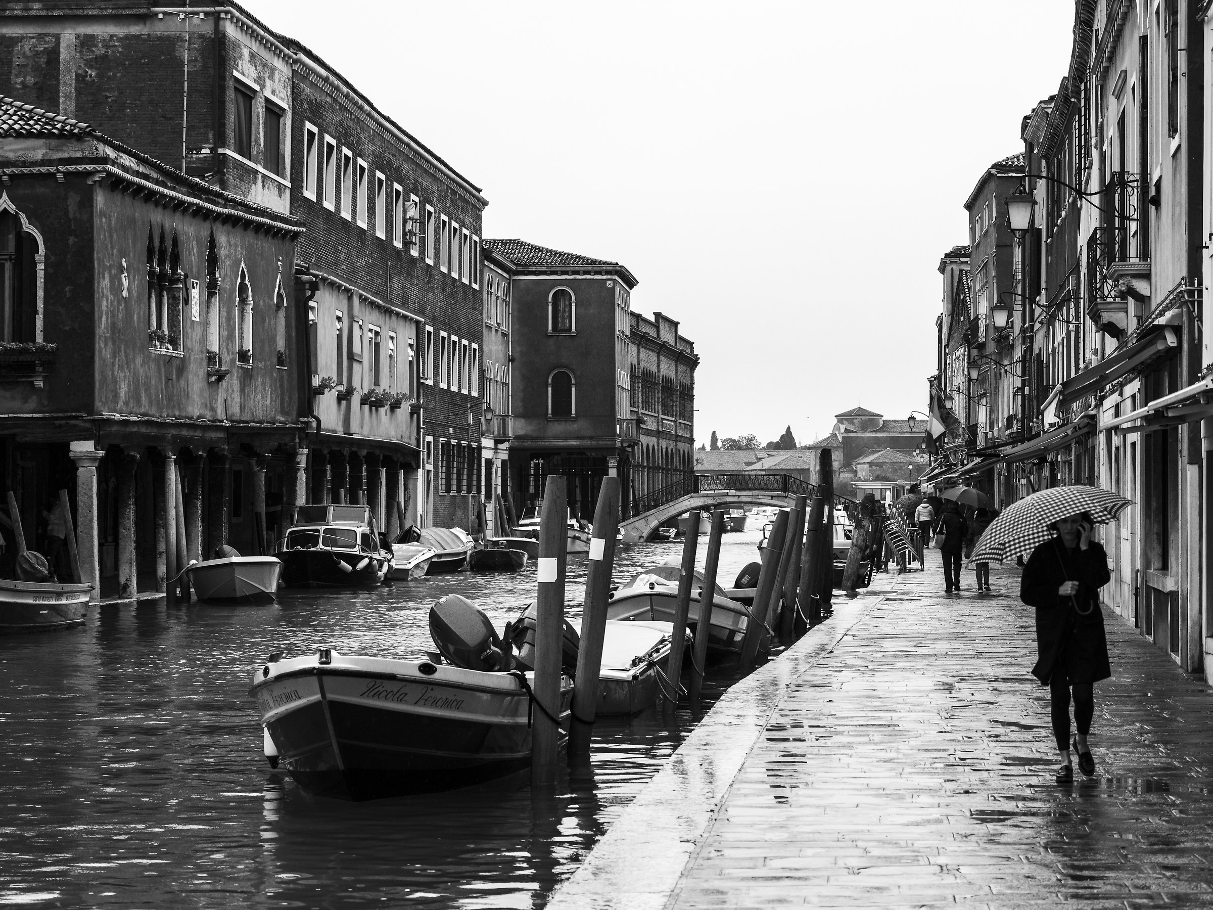 Rainy Day in Murano