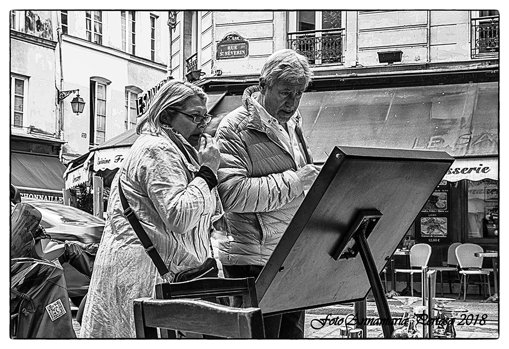 La Rue Saint Sevérin a Paris