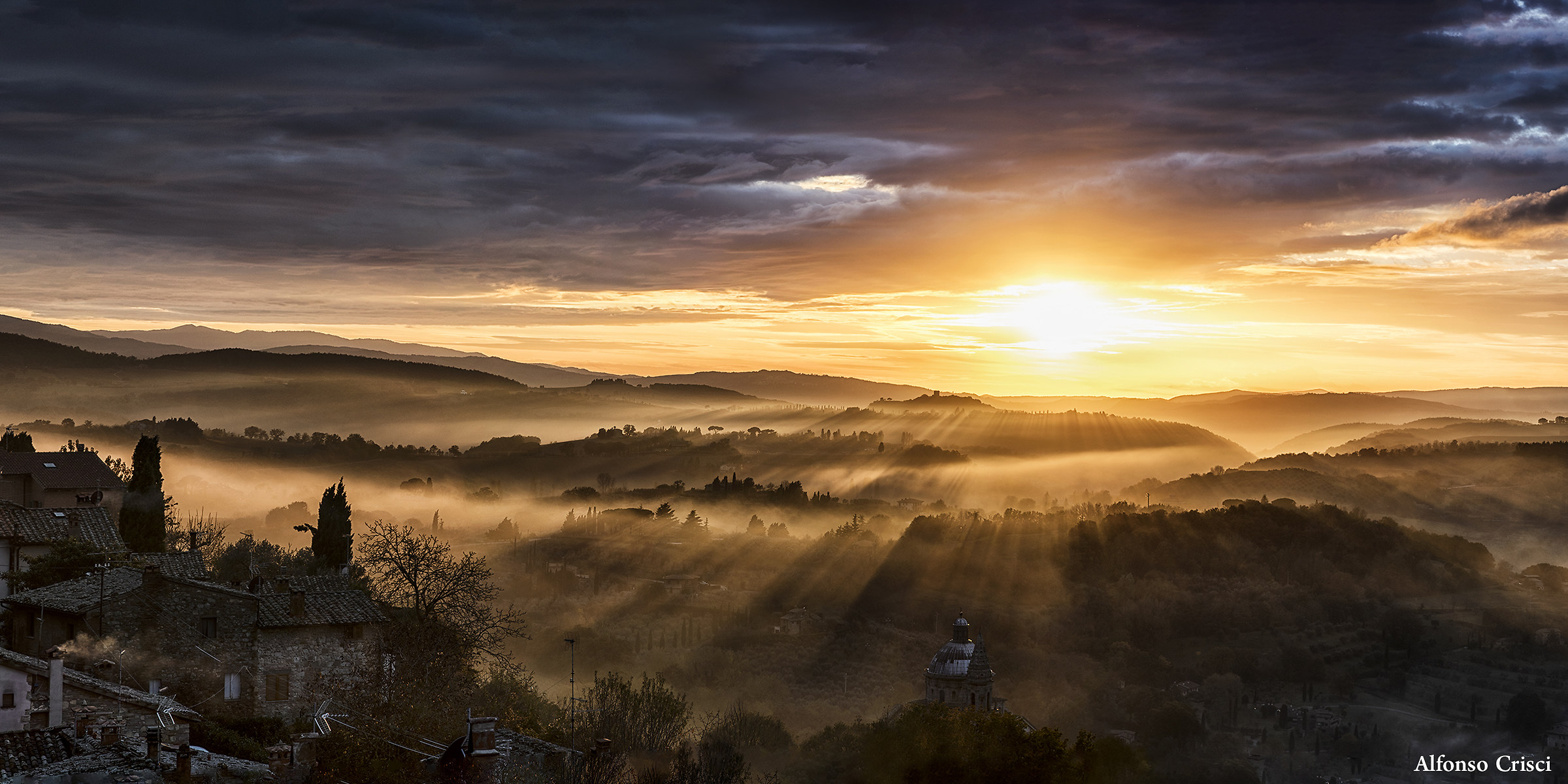 Beauty caresses the Earth