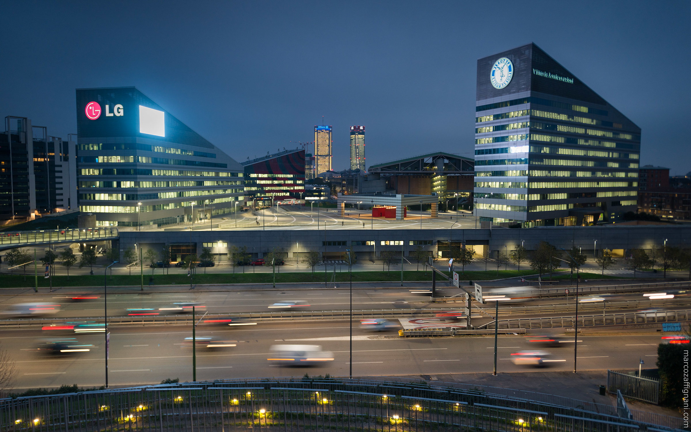 View from the park hatch, Milan