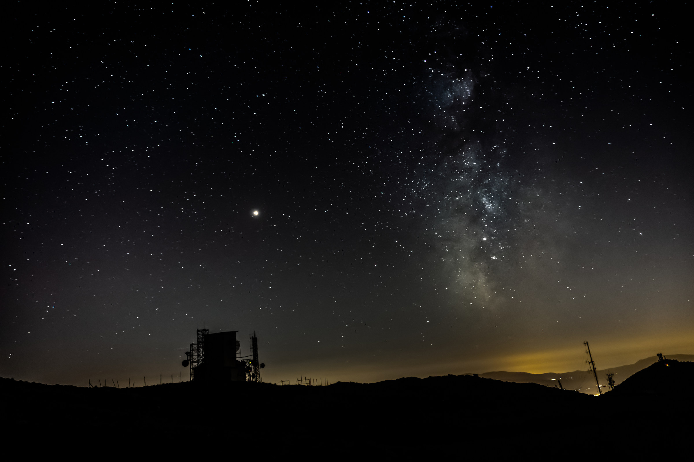 accenni di milkyway nel gelo d'agosto!