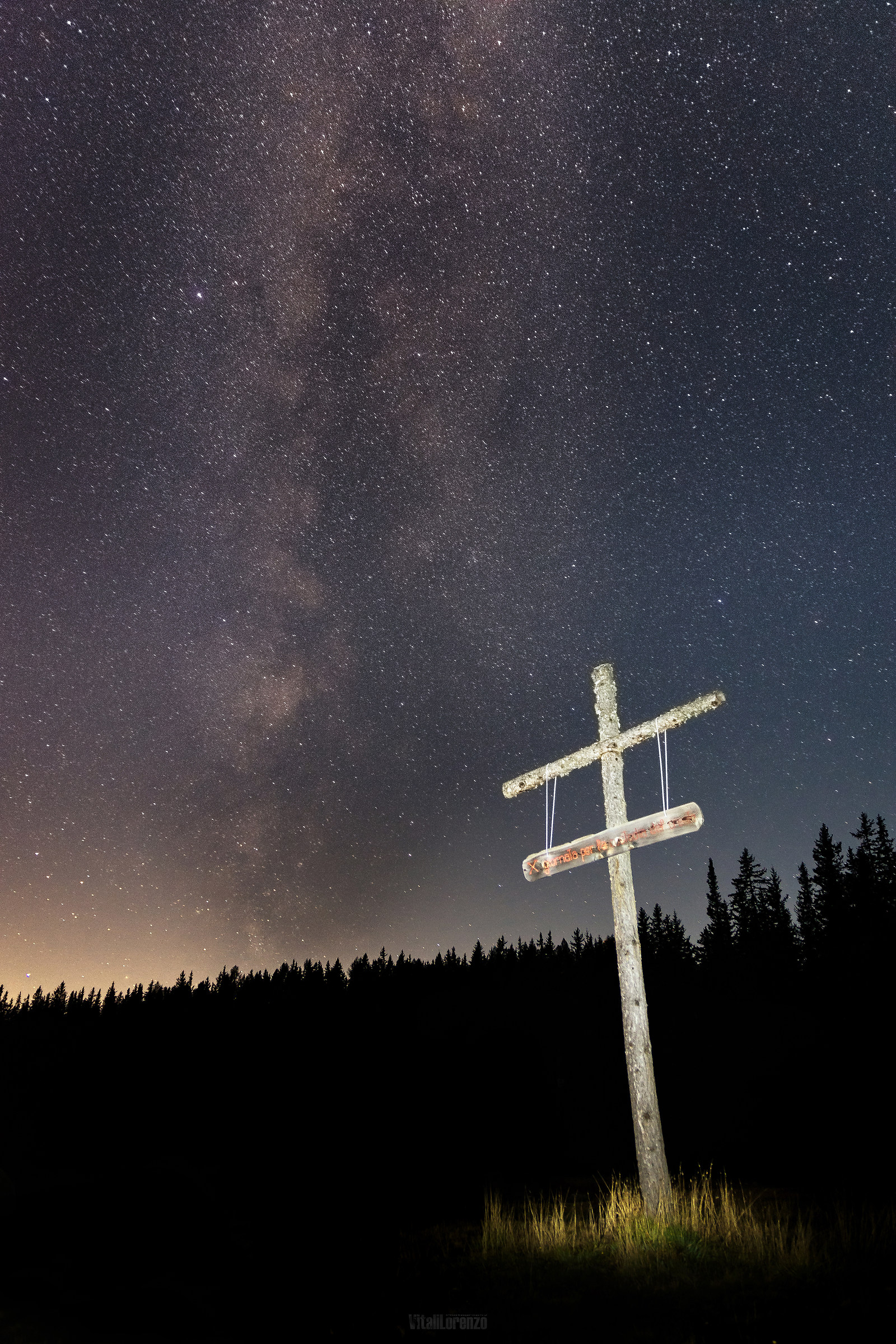 Via lattea al Lago Palù (Valmalenco)