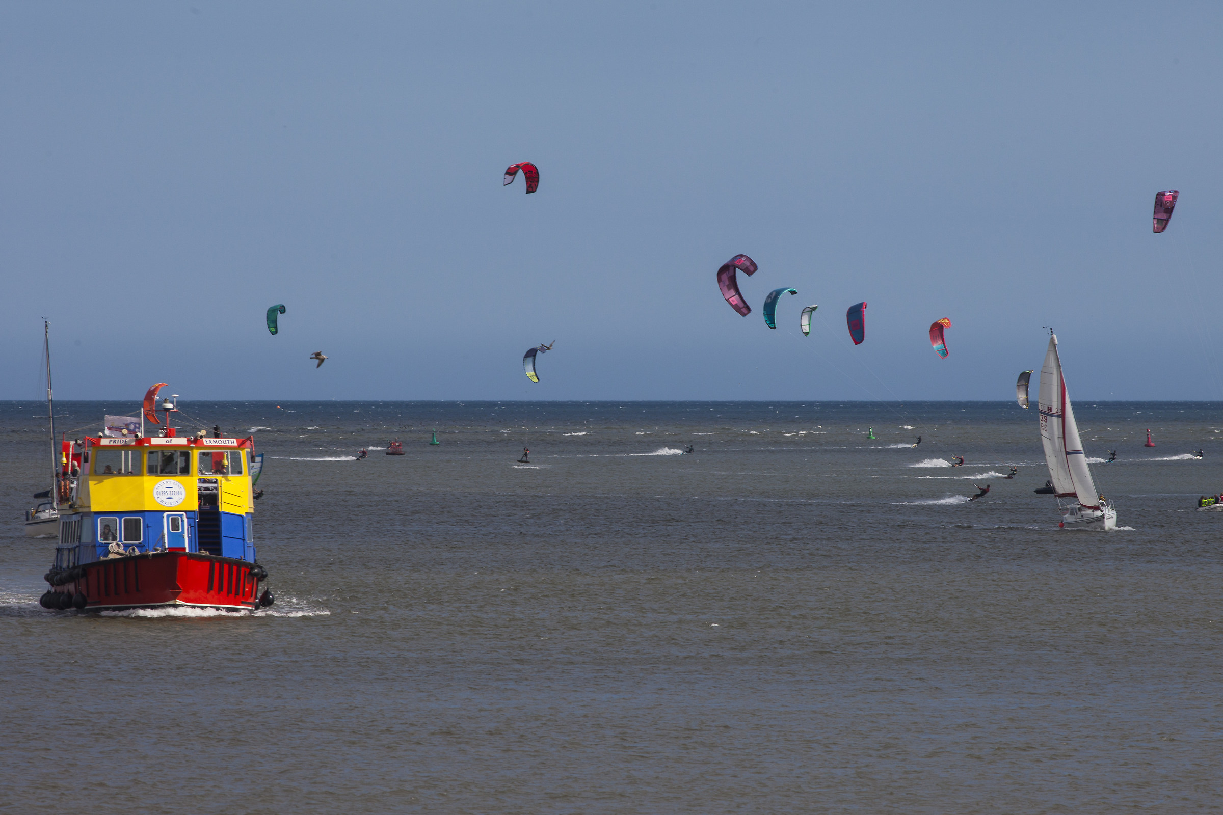 Exmouth, colori sull'estuario