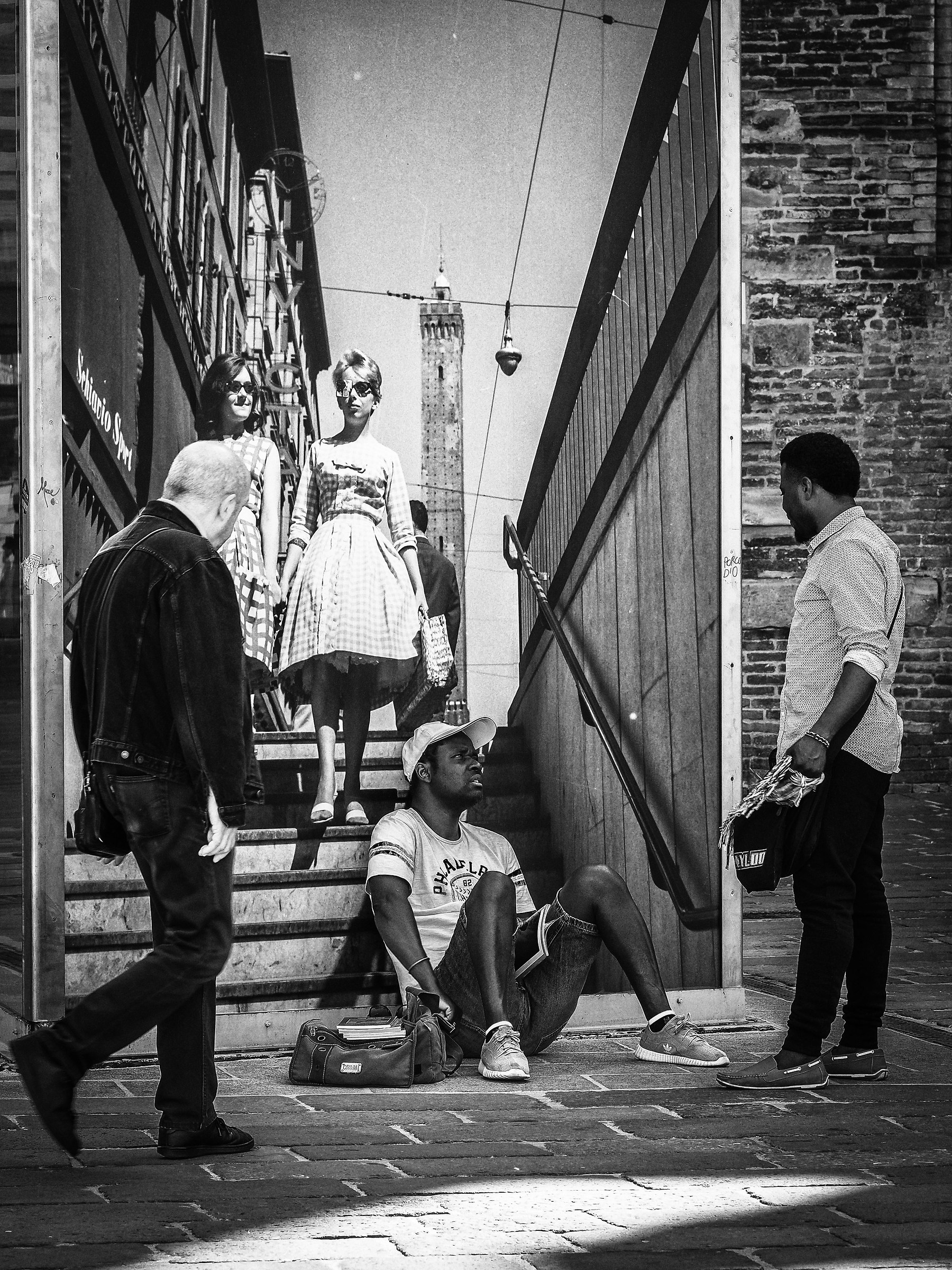 Staircase... between the past and the future