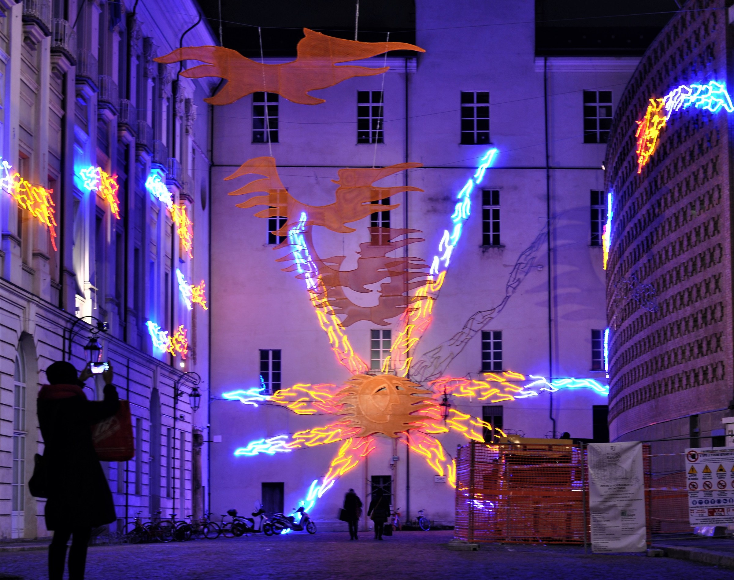Vento Solare - Luci d'Artista 2018 Torino