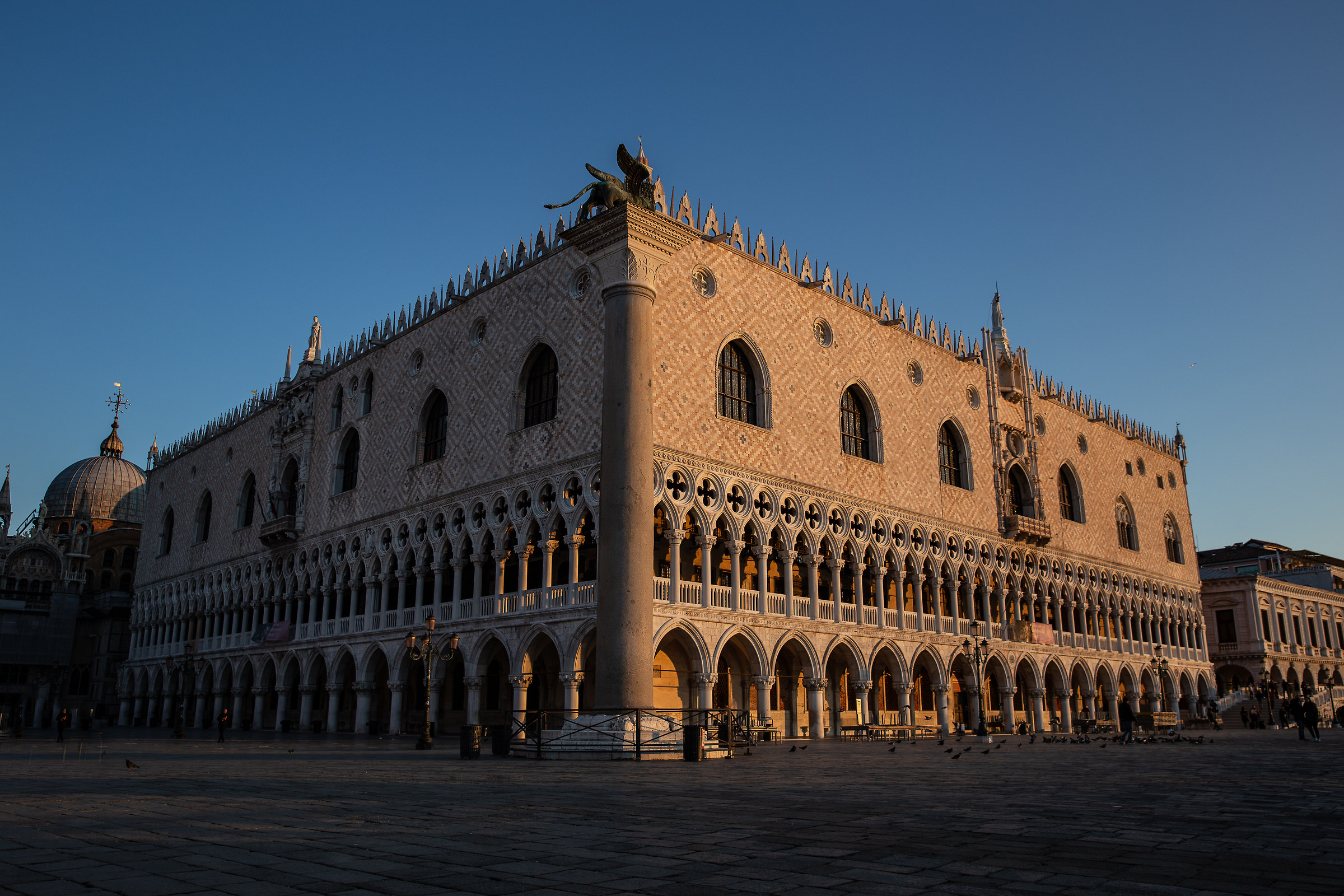 Doge's Palace early in the morning