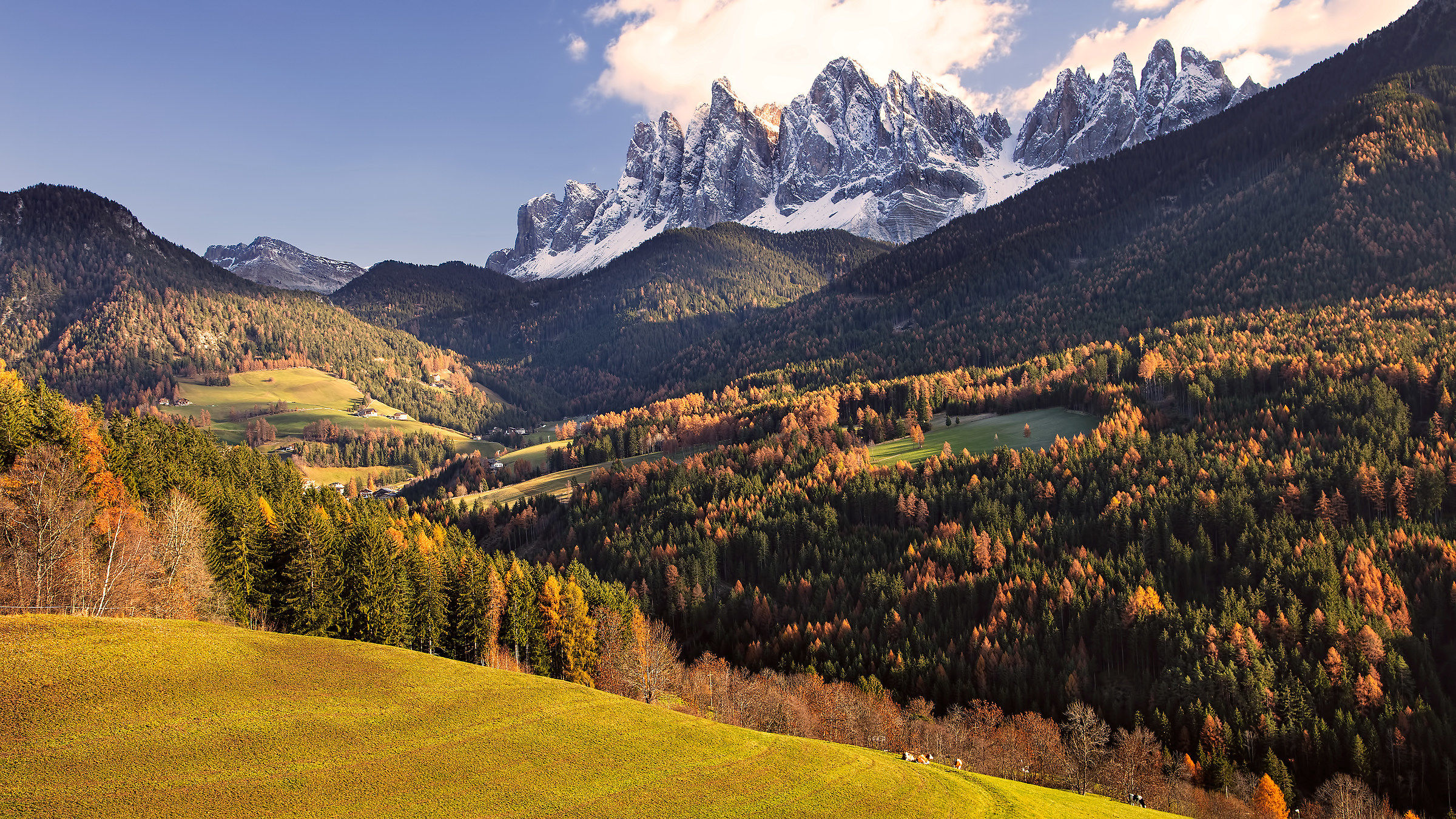 Autumn in Val di Funes
