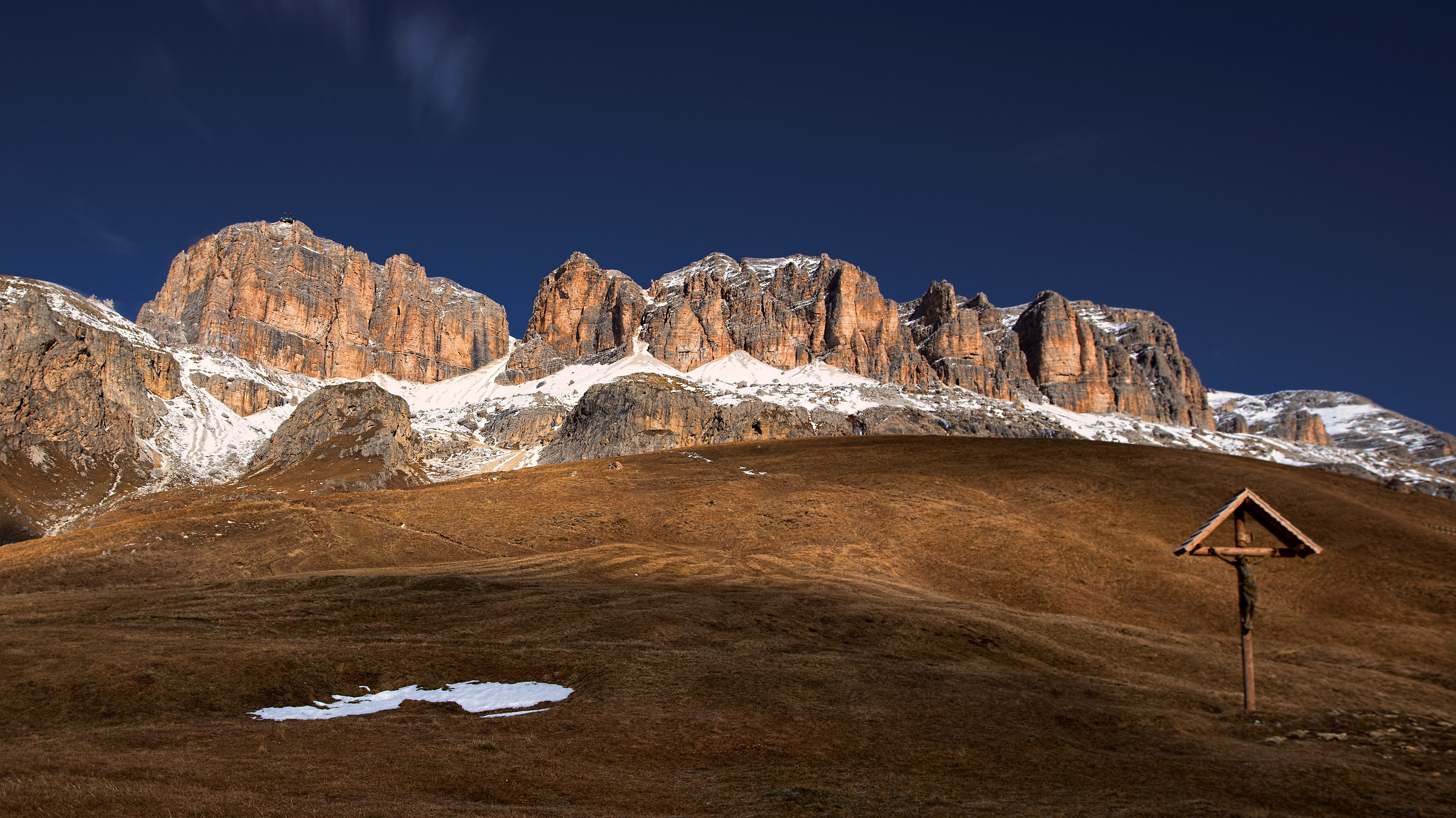 Dolomites: the Sass pordoi