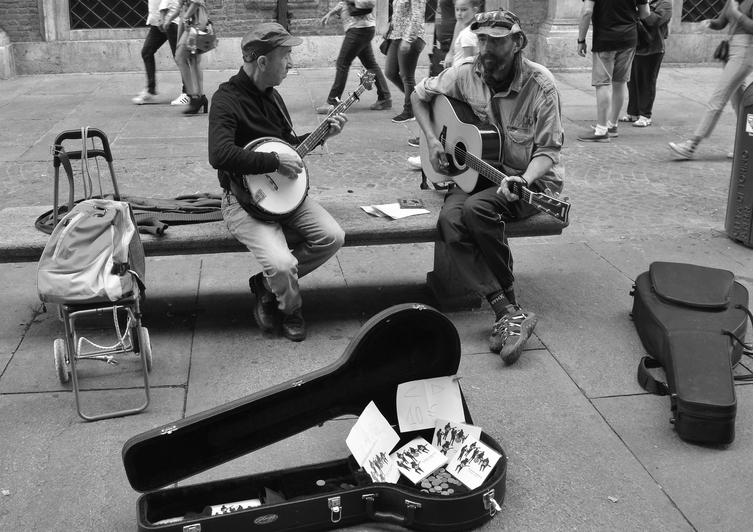 Urban music in Turin