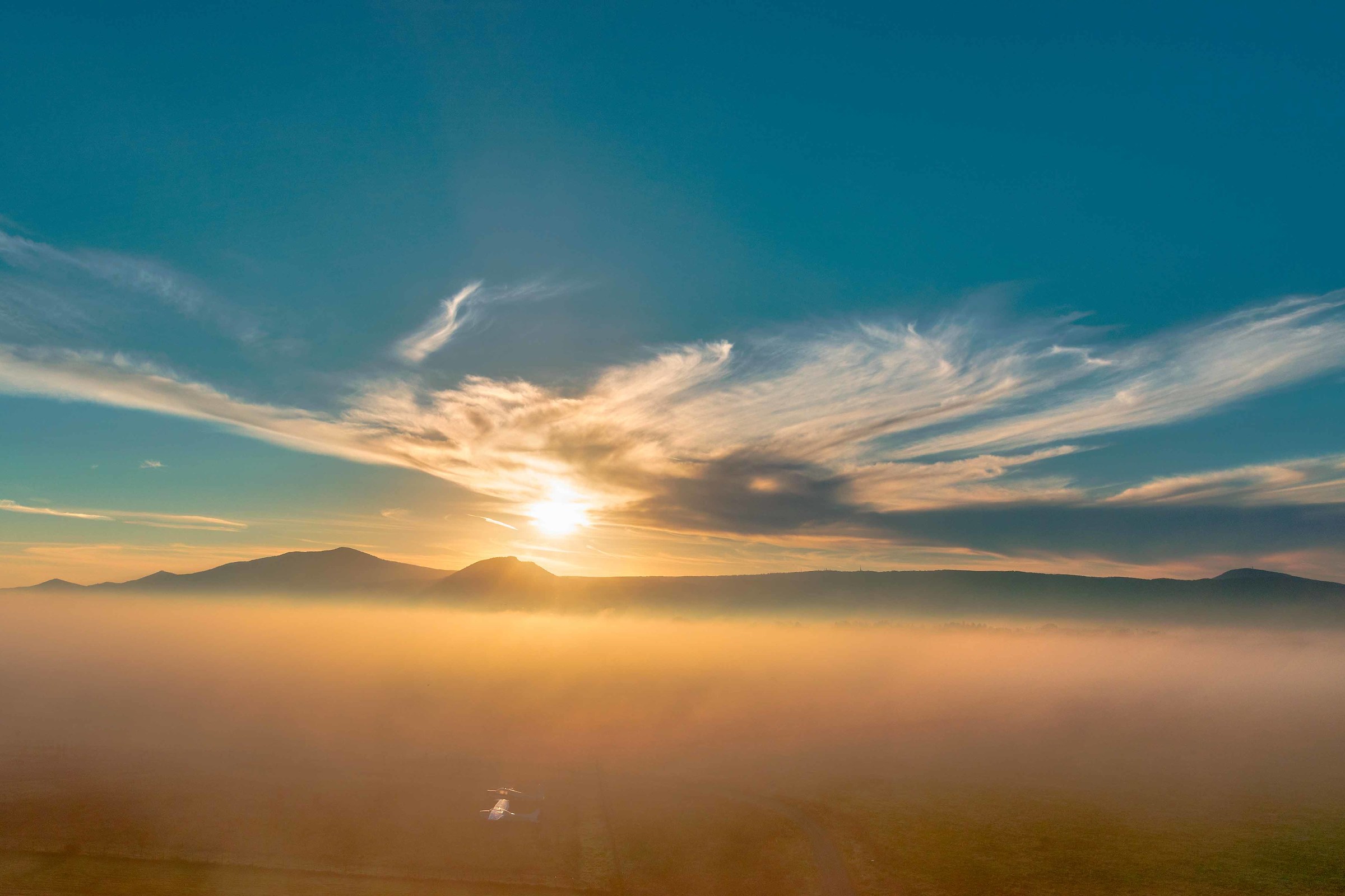 Alba sui Monti Cimini