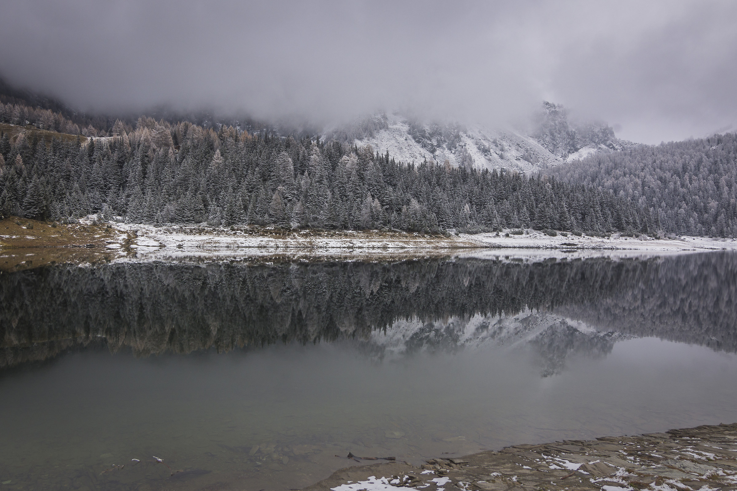 Neve al Lago Palù