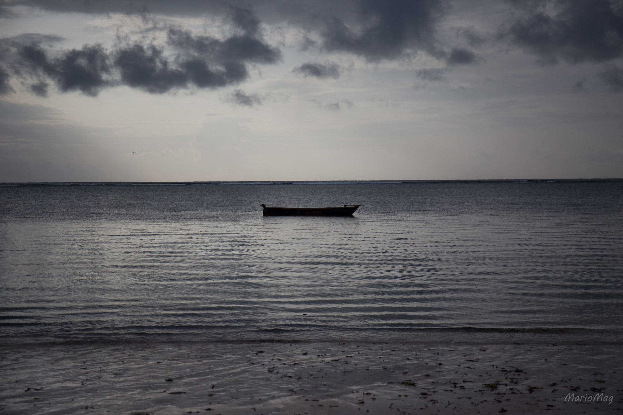 Scala di grigio mare