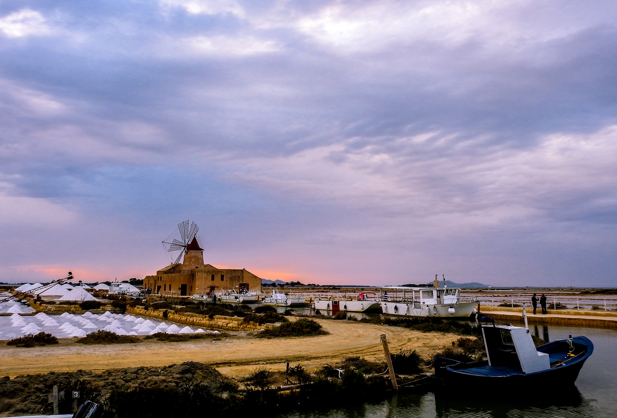 The mill of the salt pans