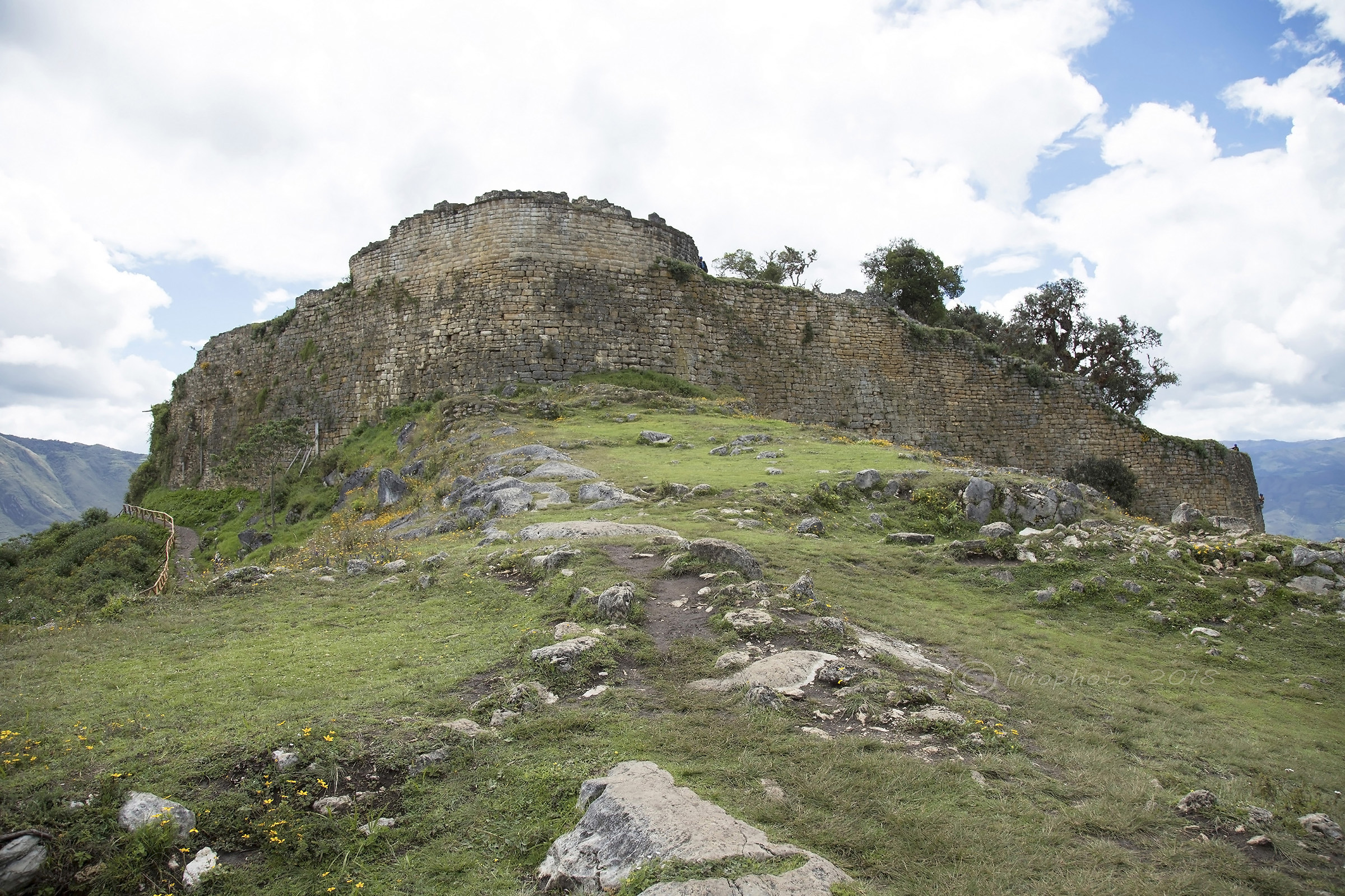 Archaeological complex of Kuelap-external walls