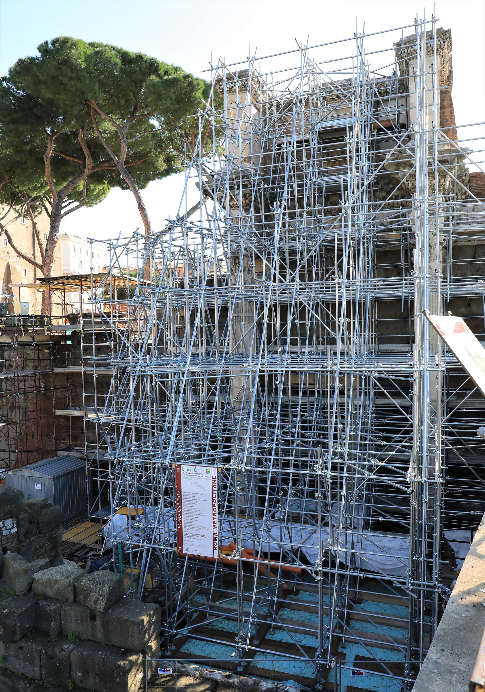 Rome Street of the holes