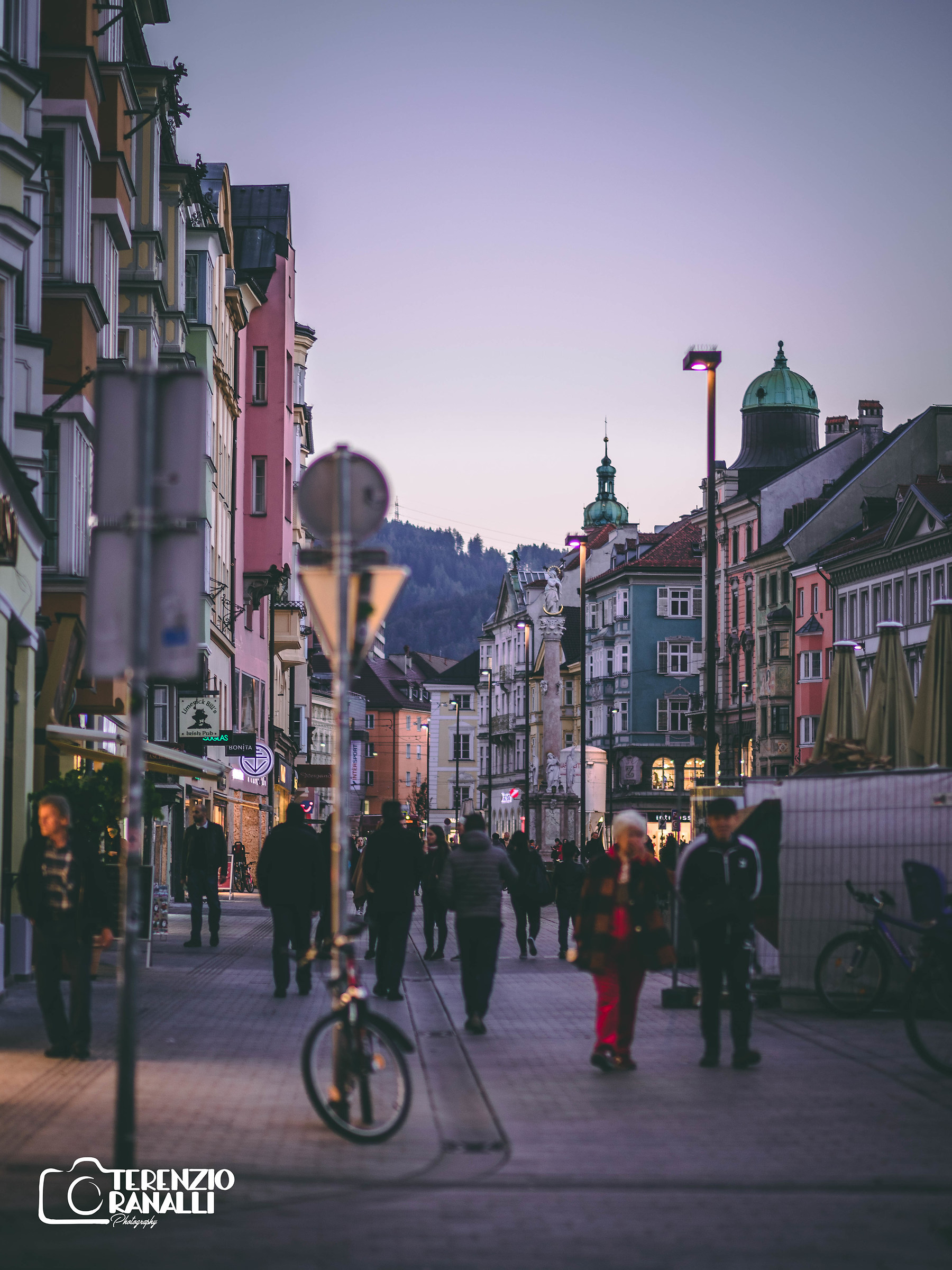 Tappa notturna a Innsbruck