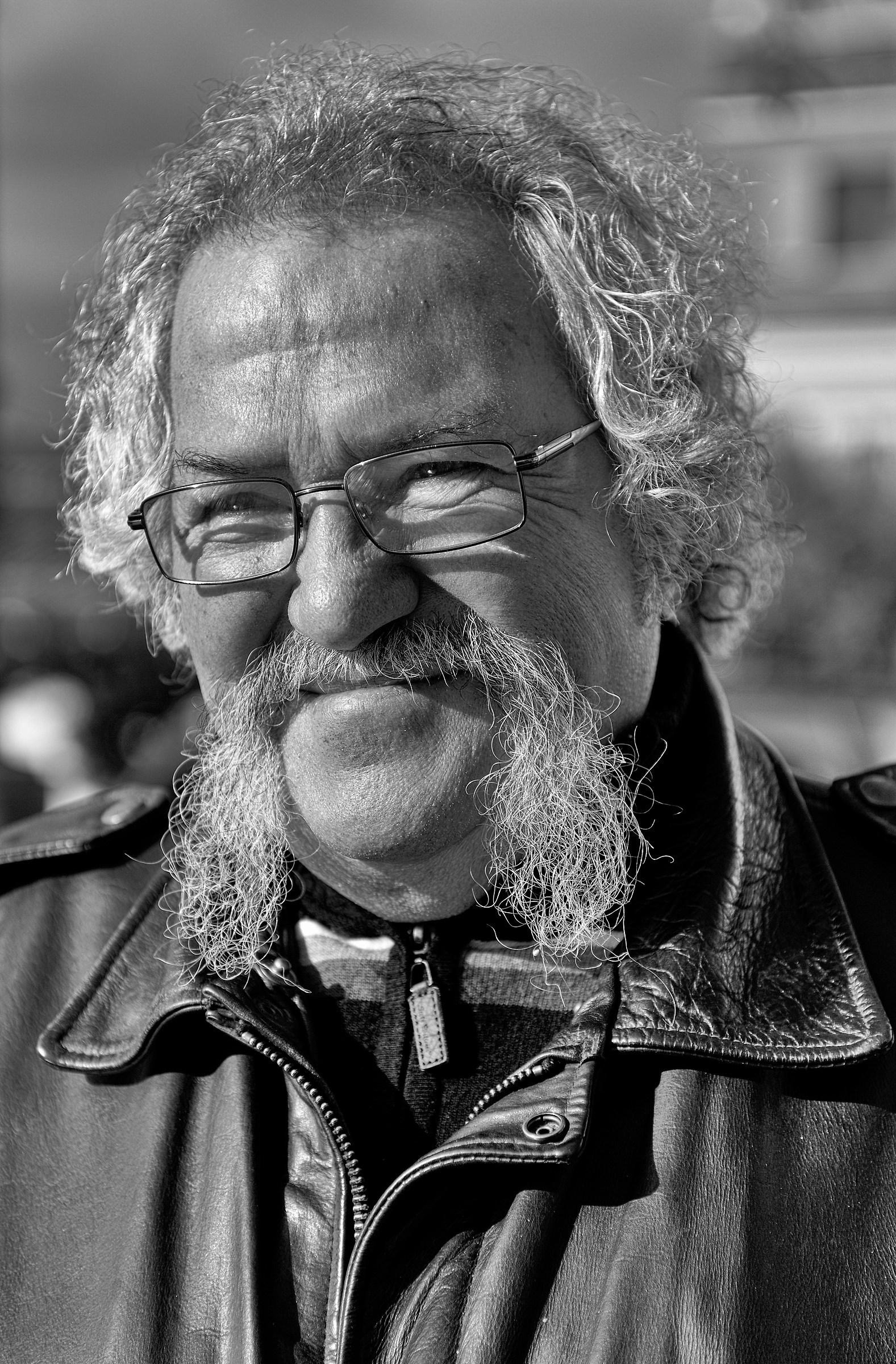 Moustache... drooping