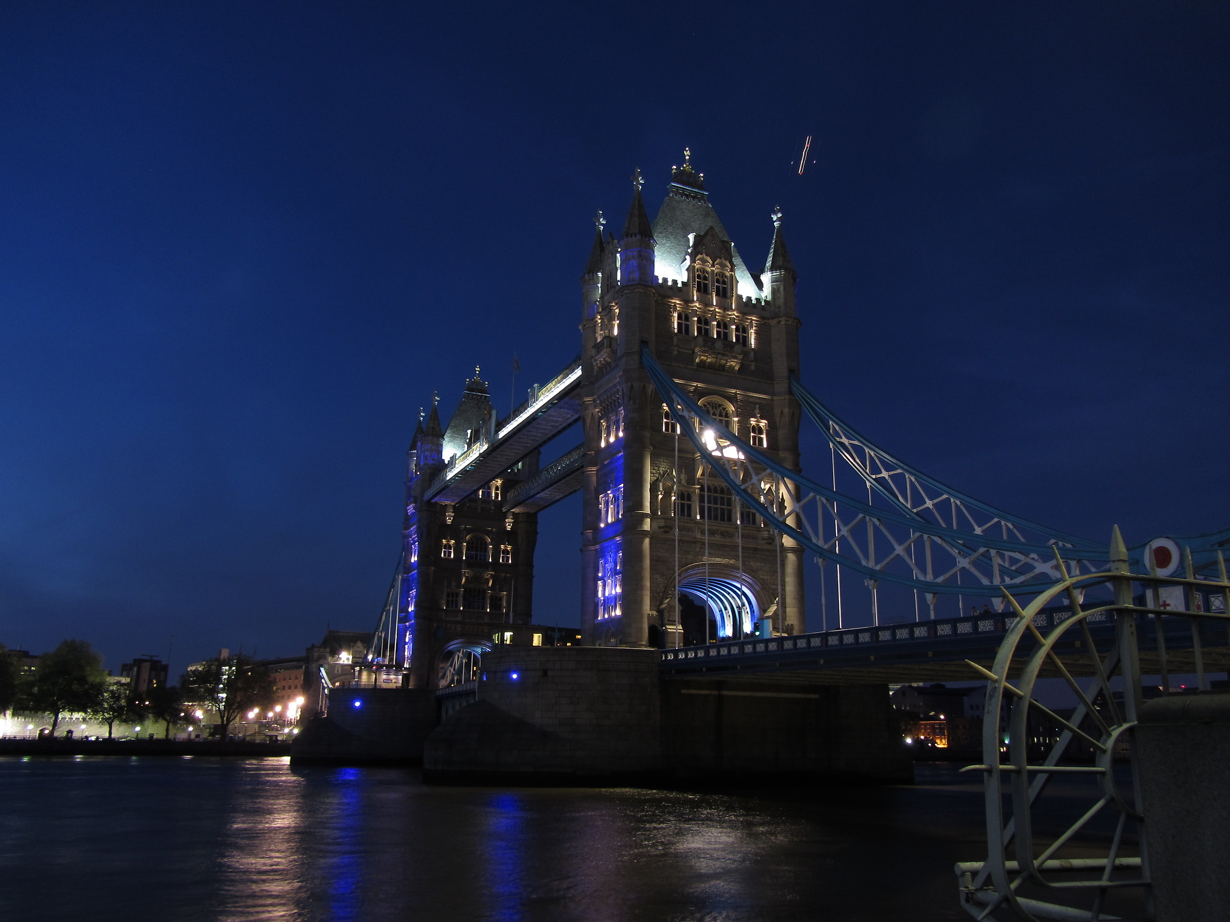 Blue Light at Blue Hour