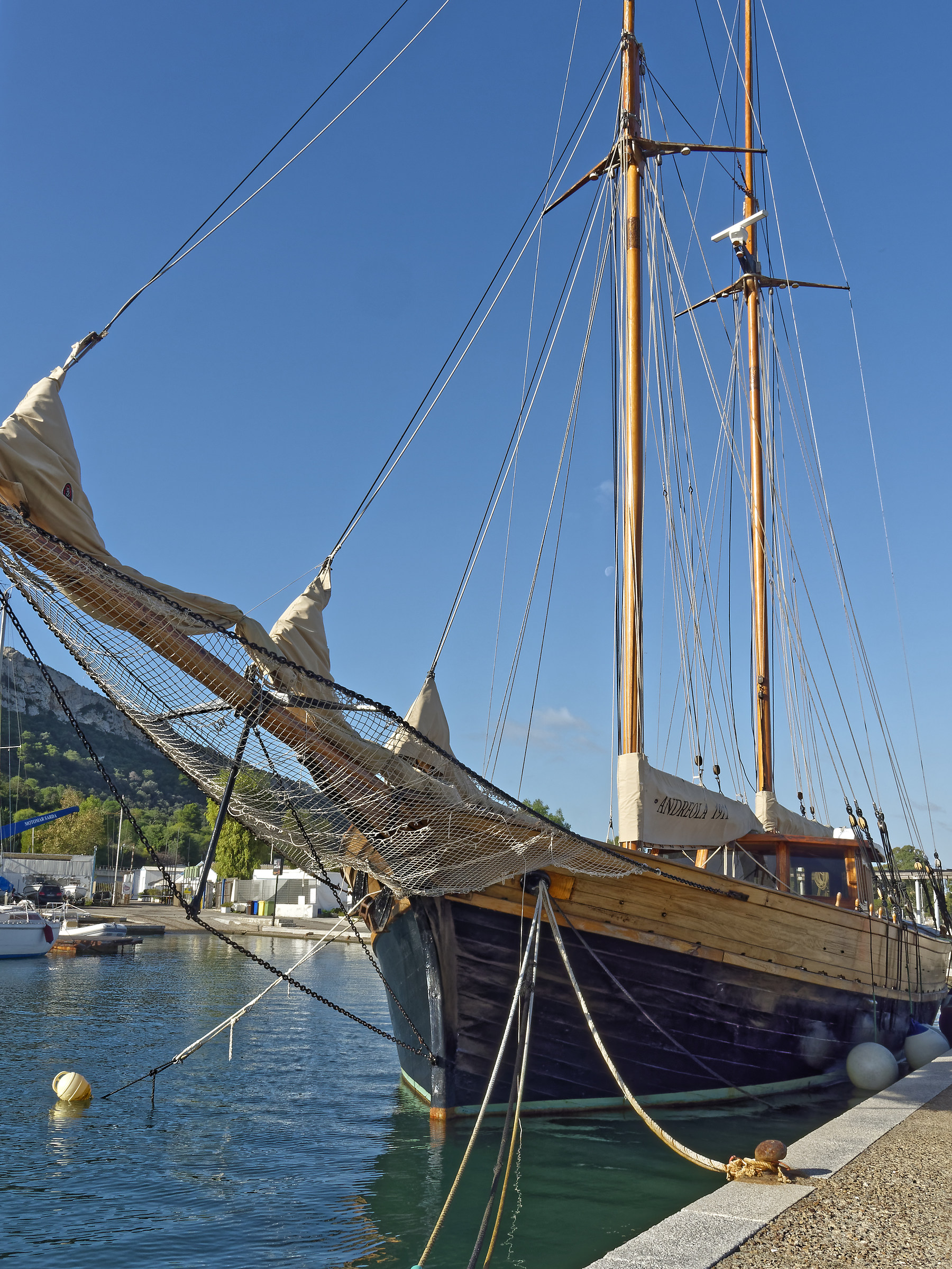 As long as the boat goes...