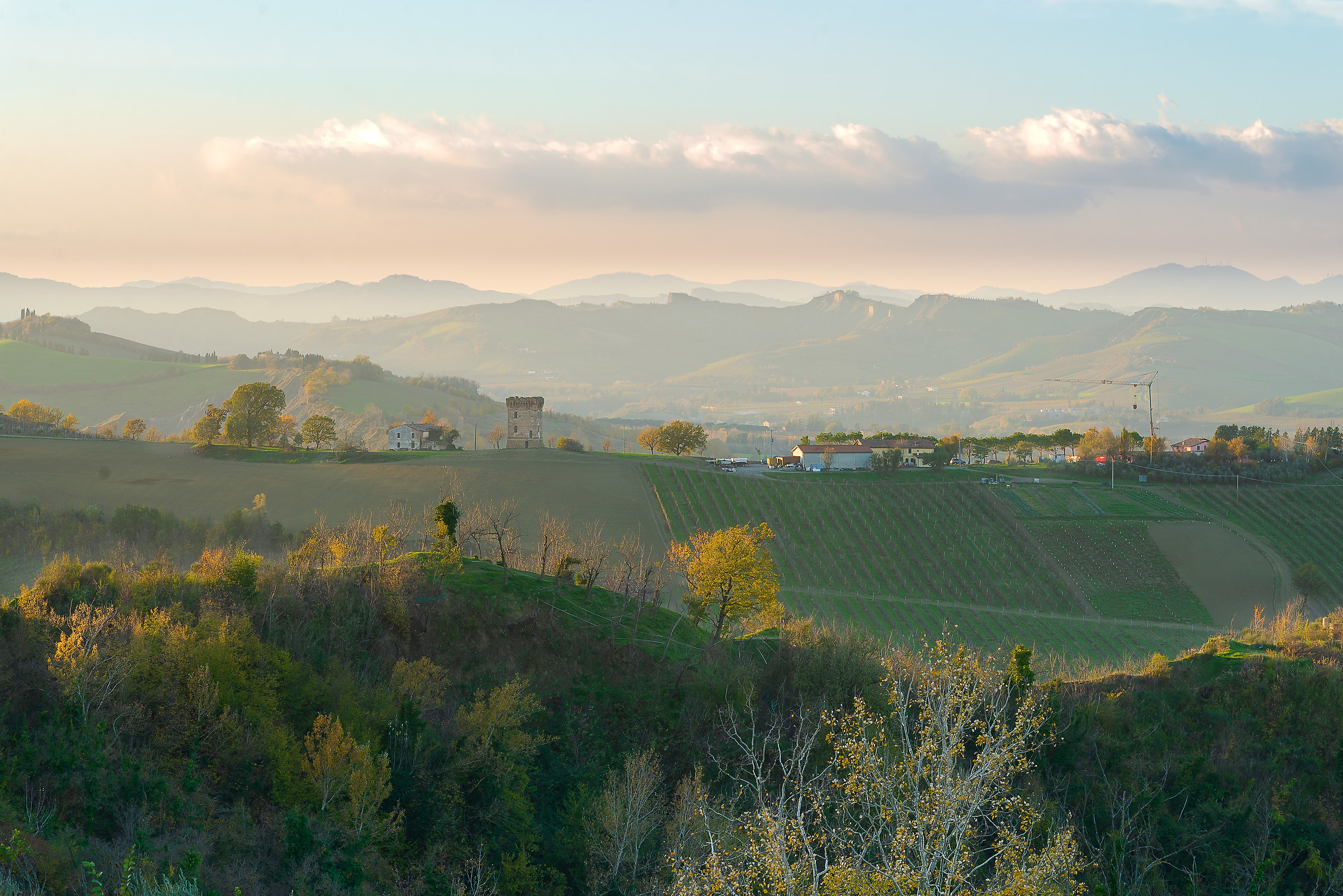 Torre del Marino colline Romagna