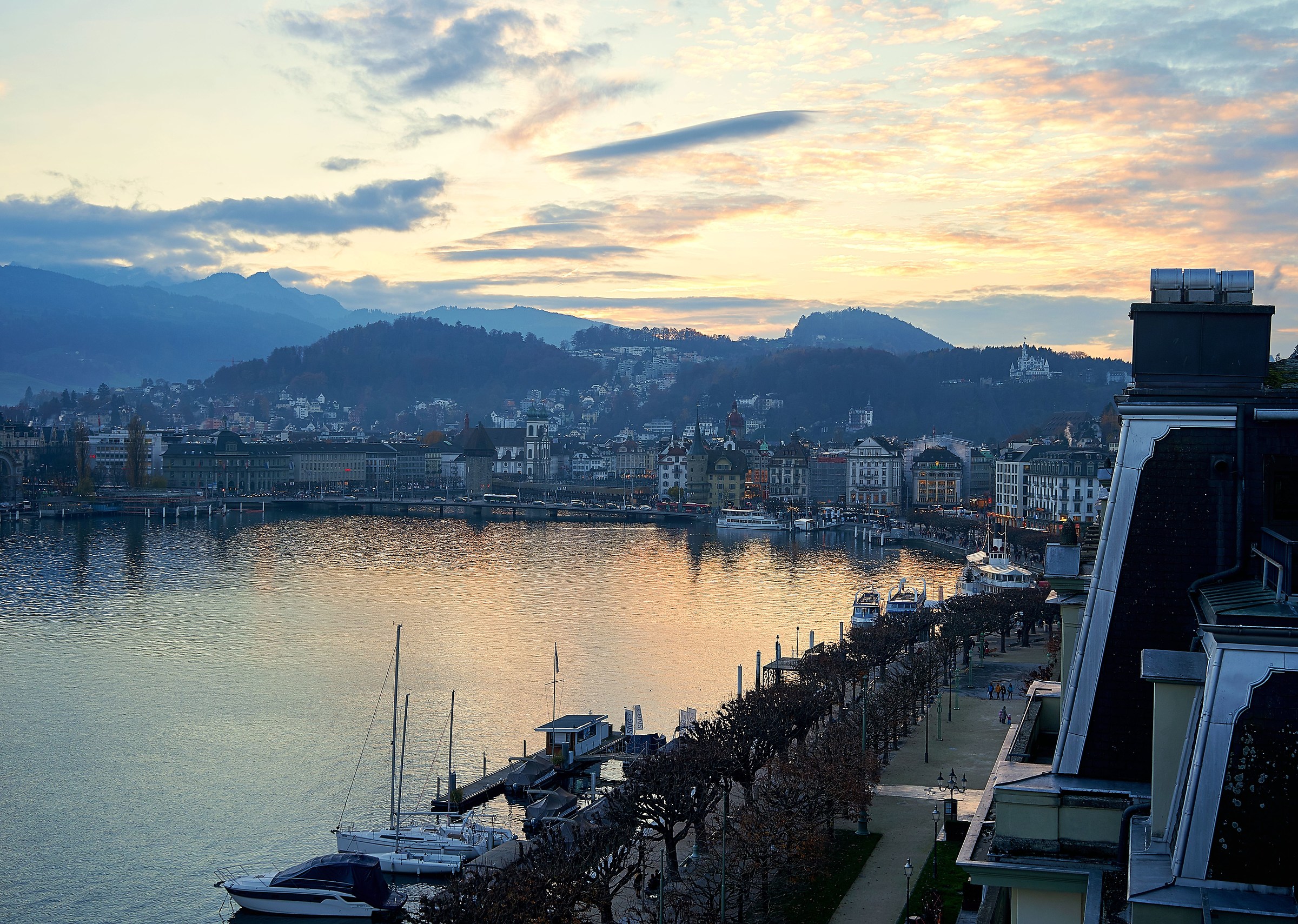 Luzern from the roof