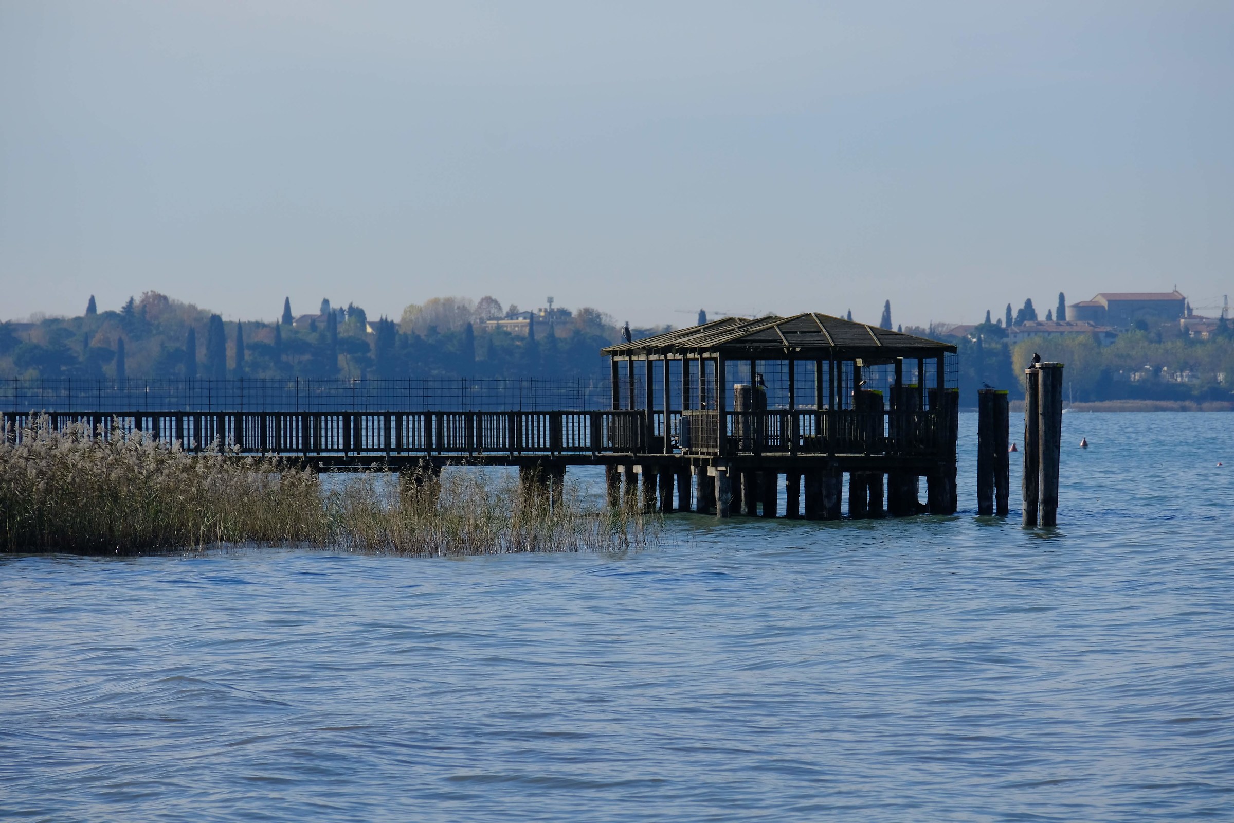 Pontile sul lago di Garda VII