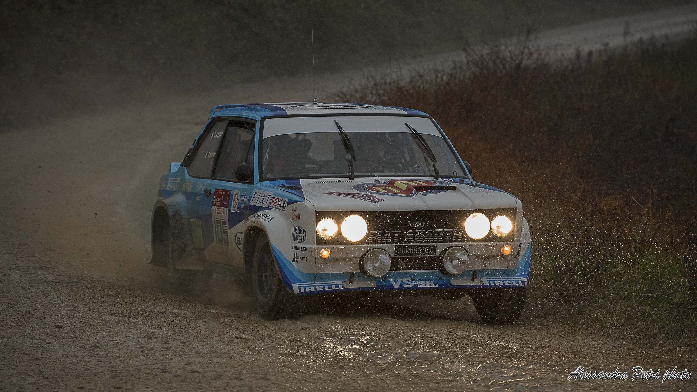 Alberto Battistolli Fiat 131 Abarth Gr.4