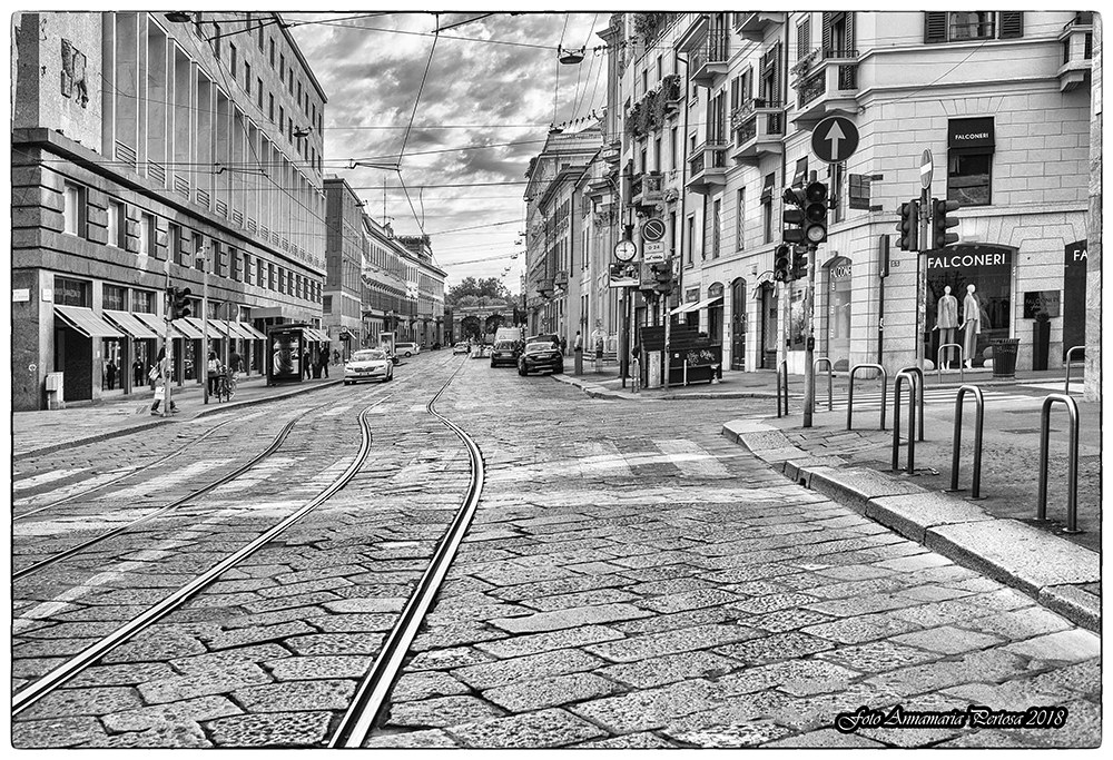 Via Manzoni e i miei ricordi