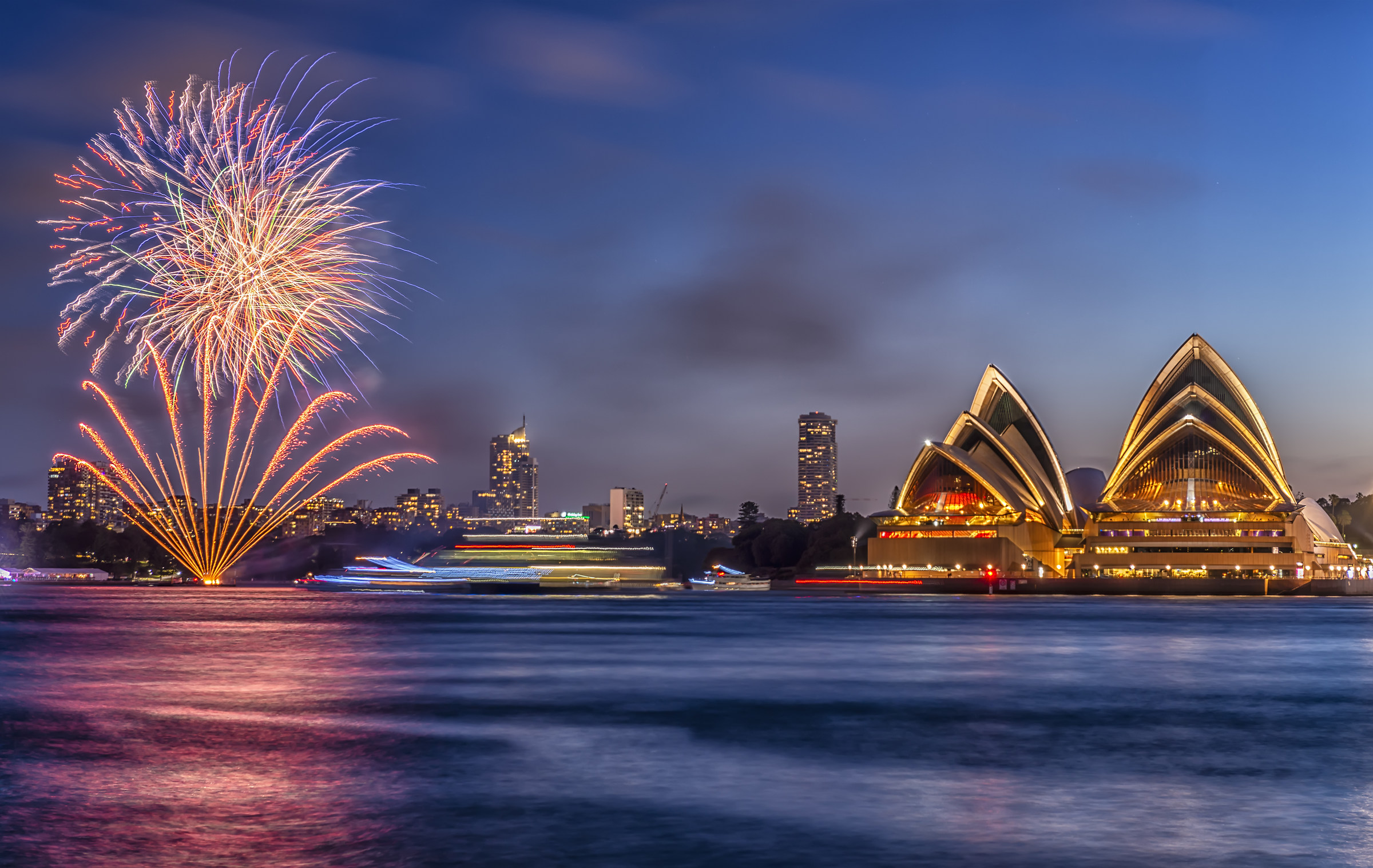 Fireworks in Sydney