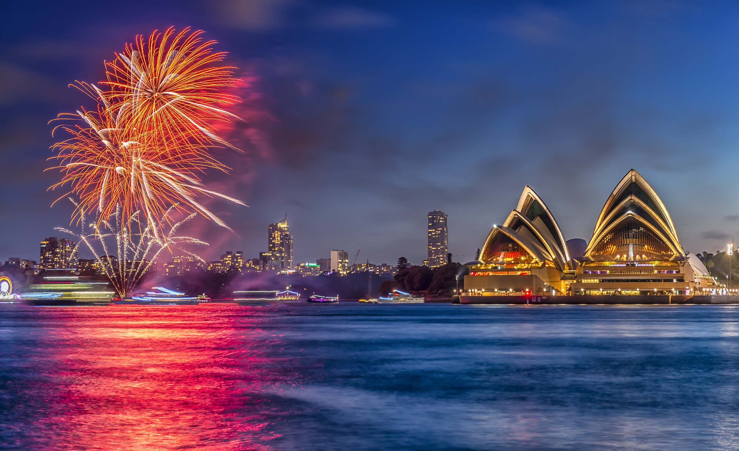 Fireworks in Sydney
