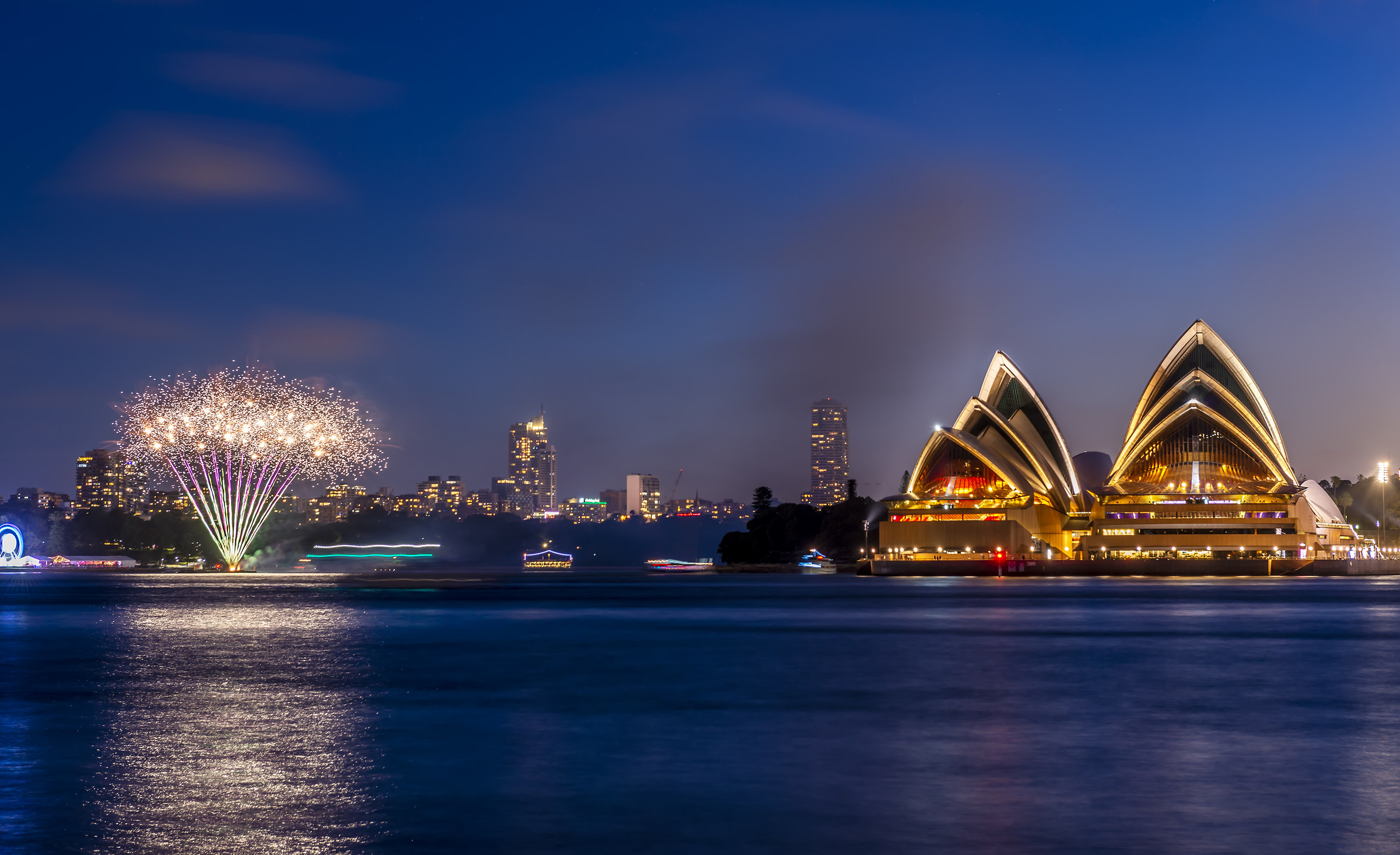 Fireworks in Sydney