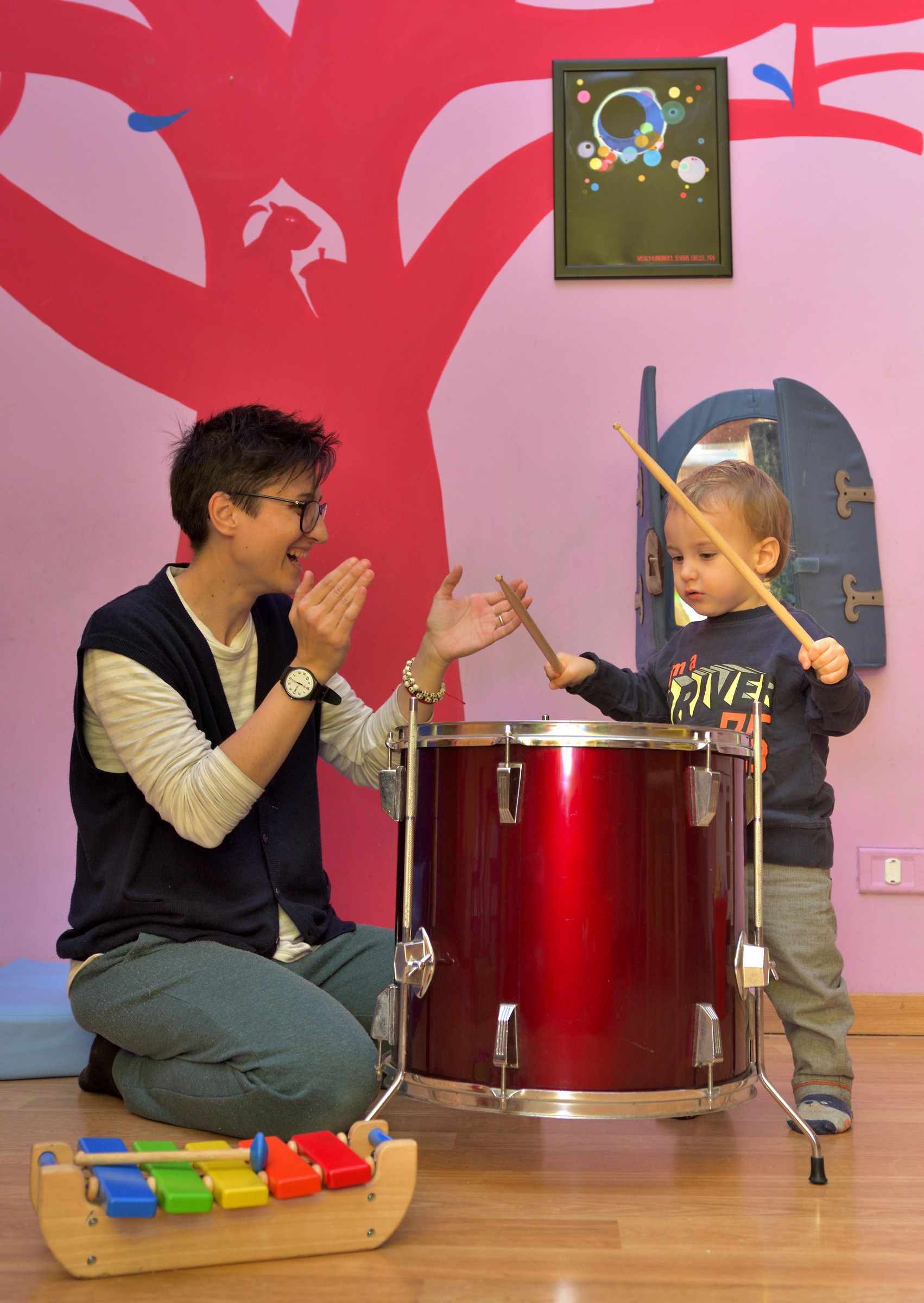 The Dada and the drummer