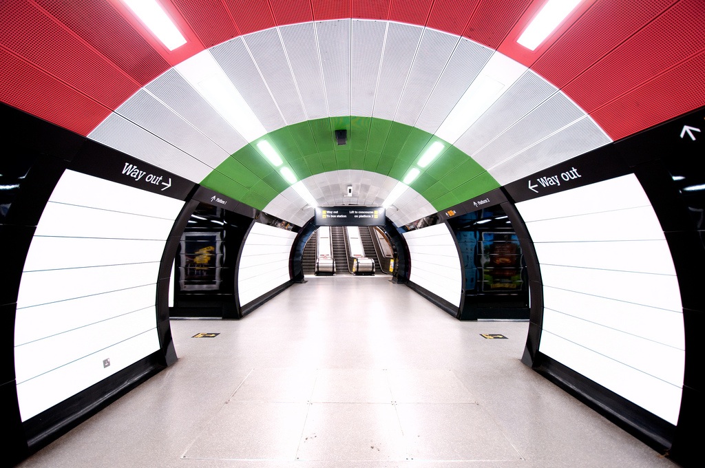 Haymarket Metro Station - Newcastle Upon Tyne - UK