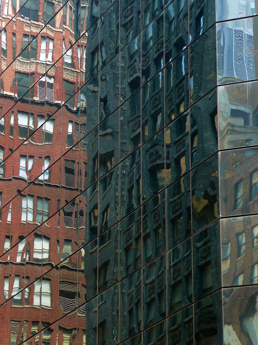 New York Riflessi architettonici