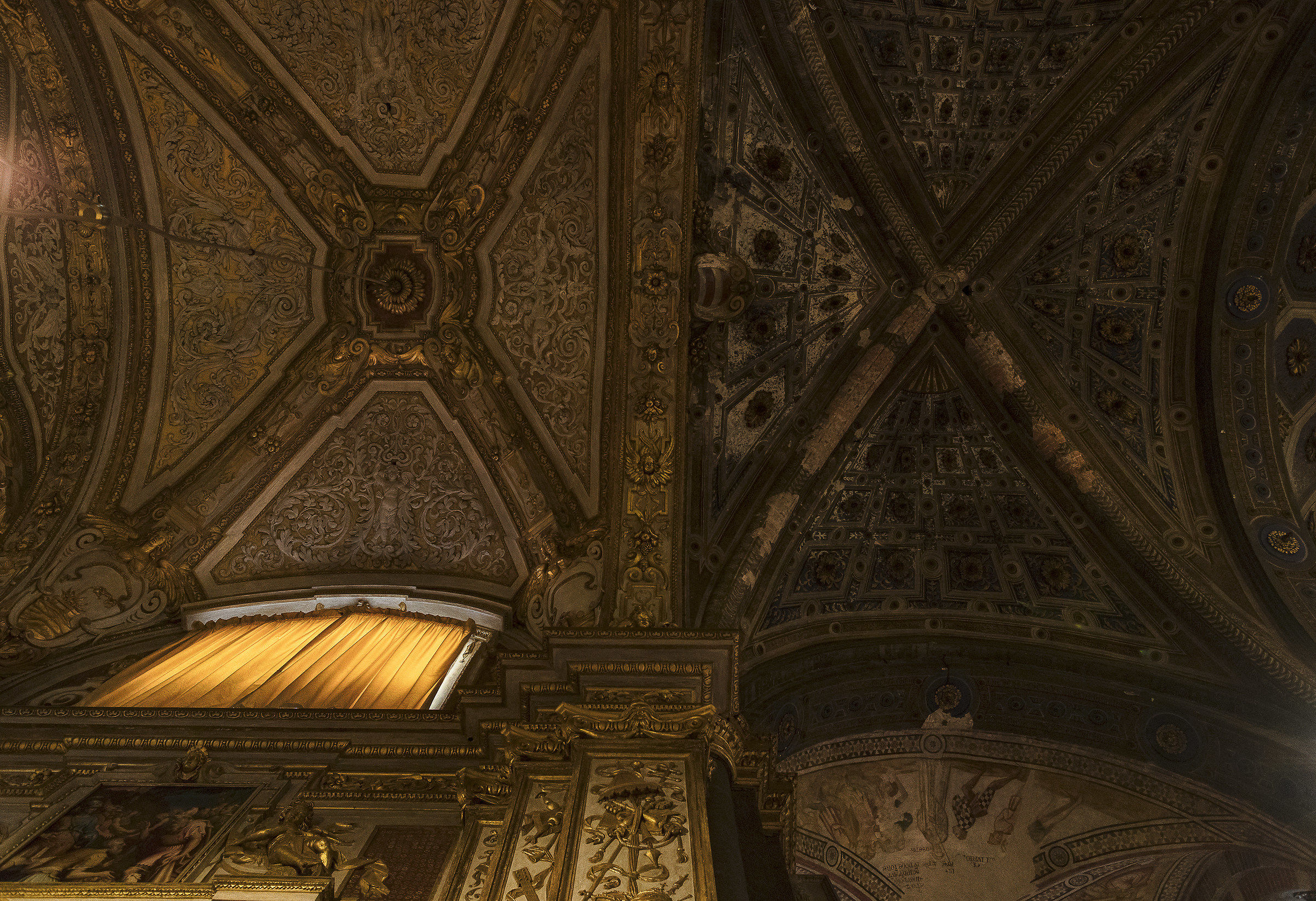 la cattedrale volta del lato est