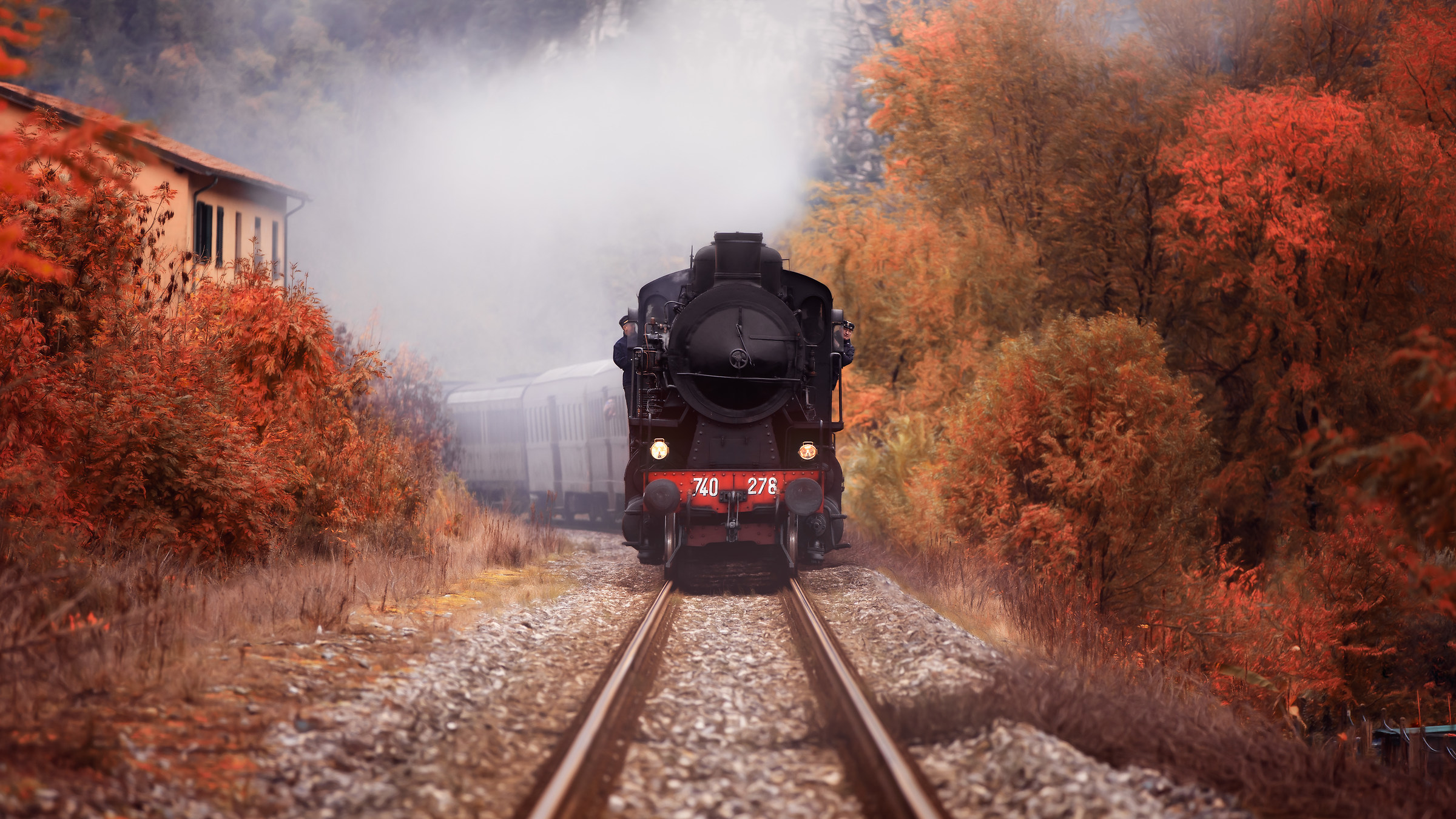 Steam train... Lucca.... Castelnuovo Garfagnana 2018