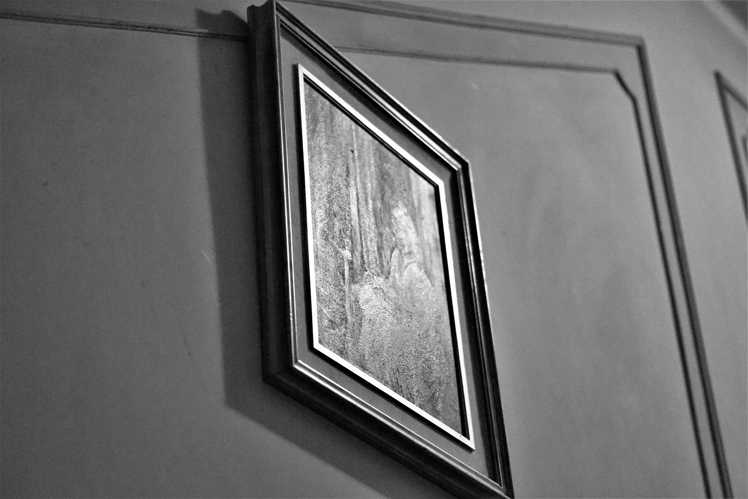 Black and white portrait