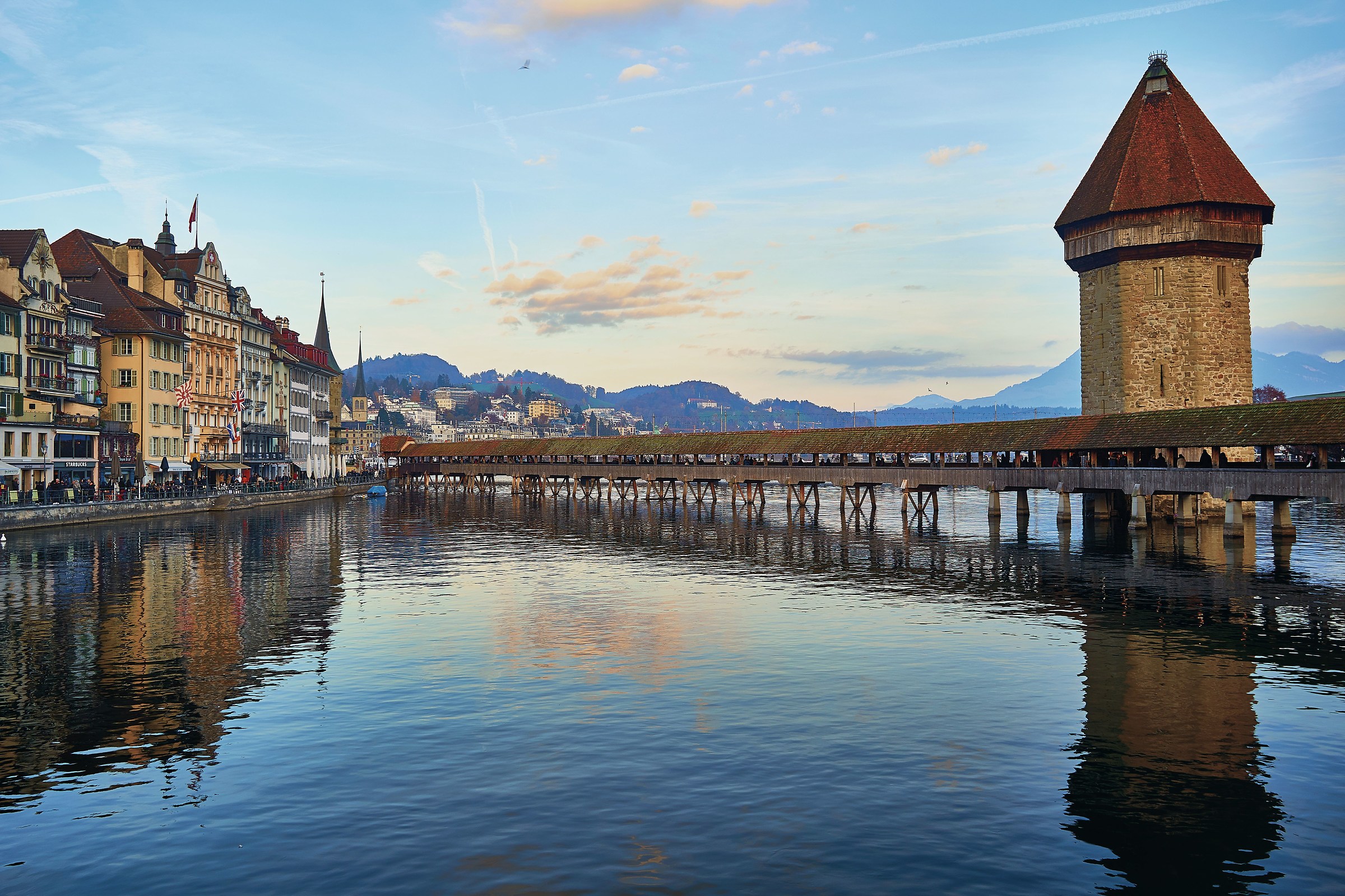 Classic view of Luzern
