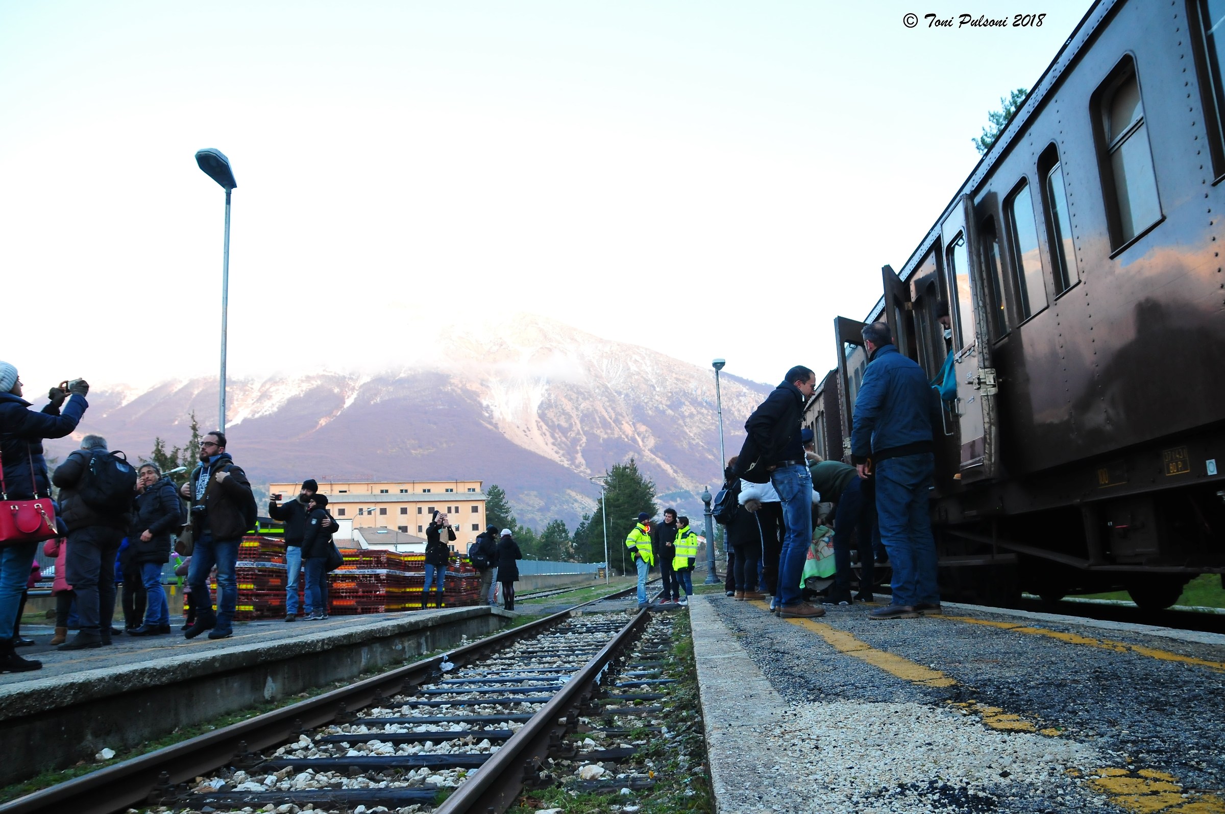 Arrivo a campo di Giove