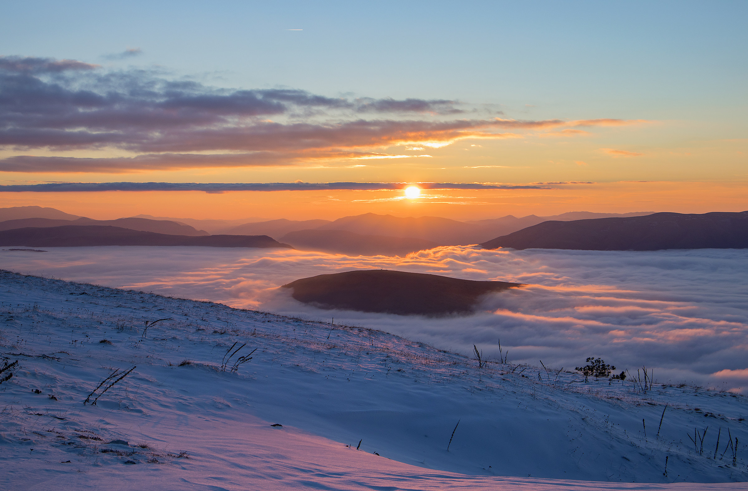 The island in the clouds