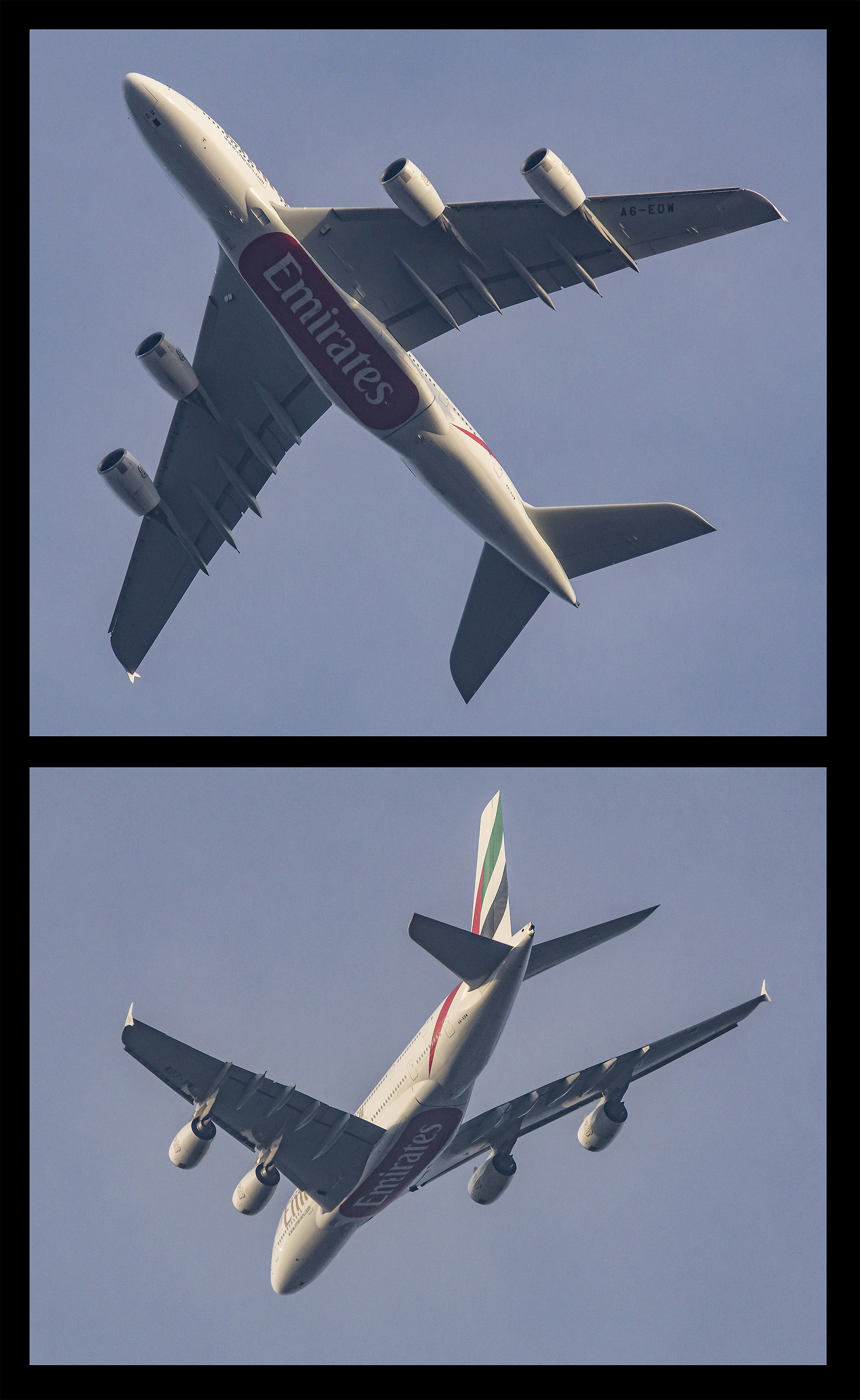 Airbus A380-800 Emirates A6-EDW