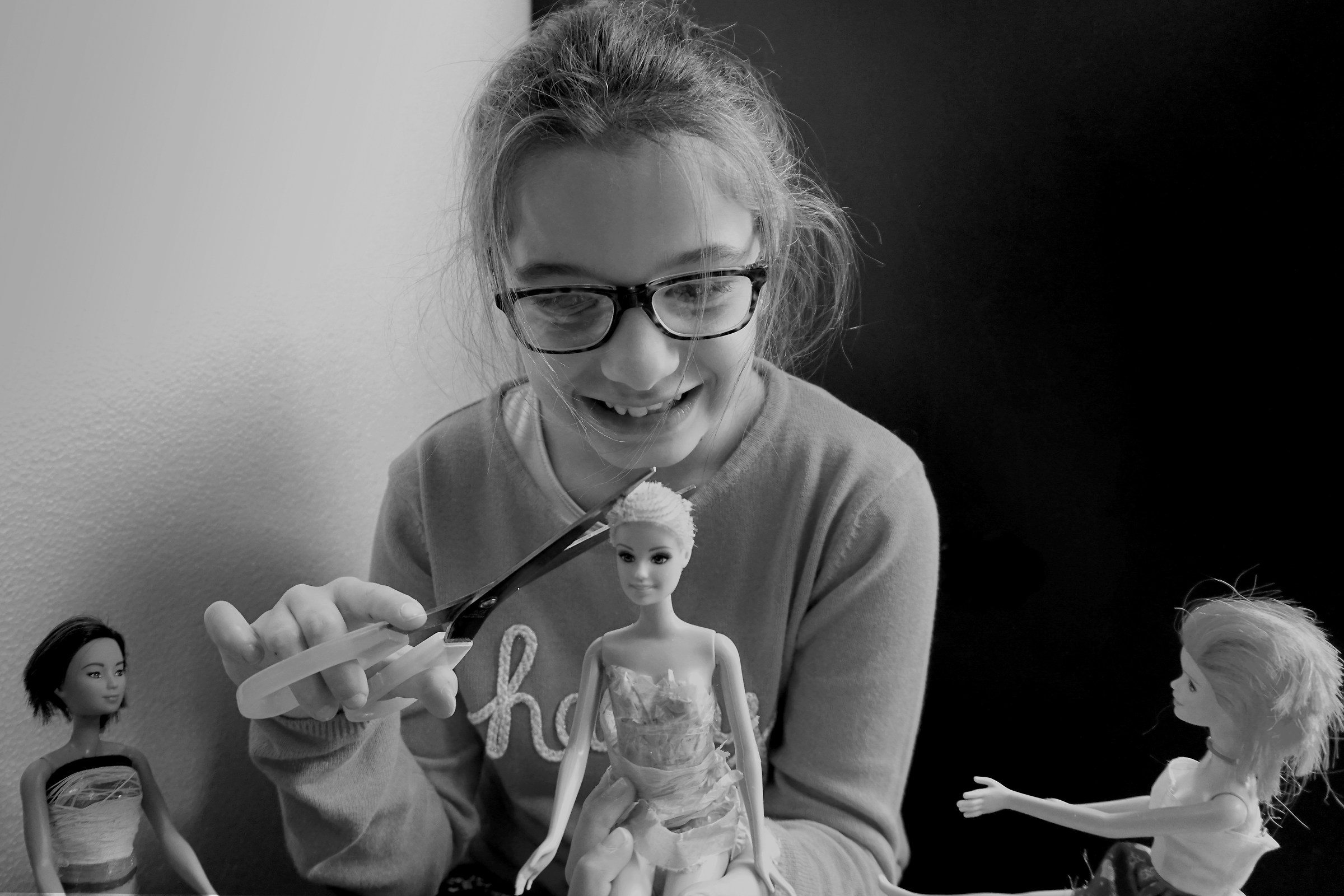 Da grande farò la parrucchiera!